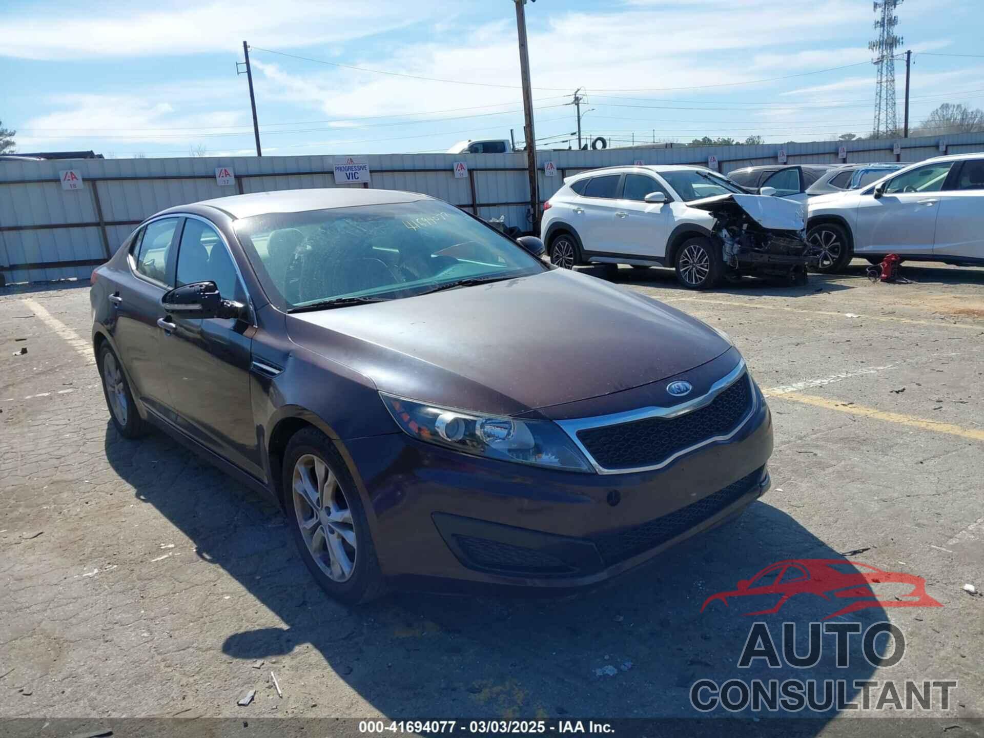 KIA OPTIMA 2011 - KNAGM4A73B5078538