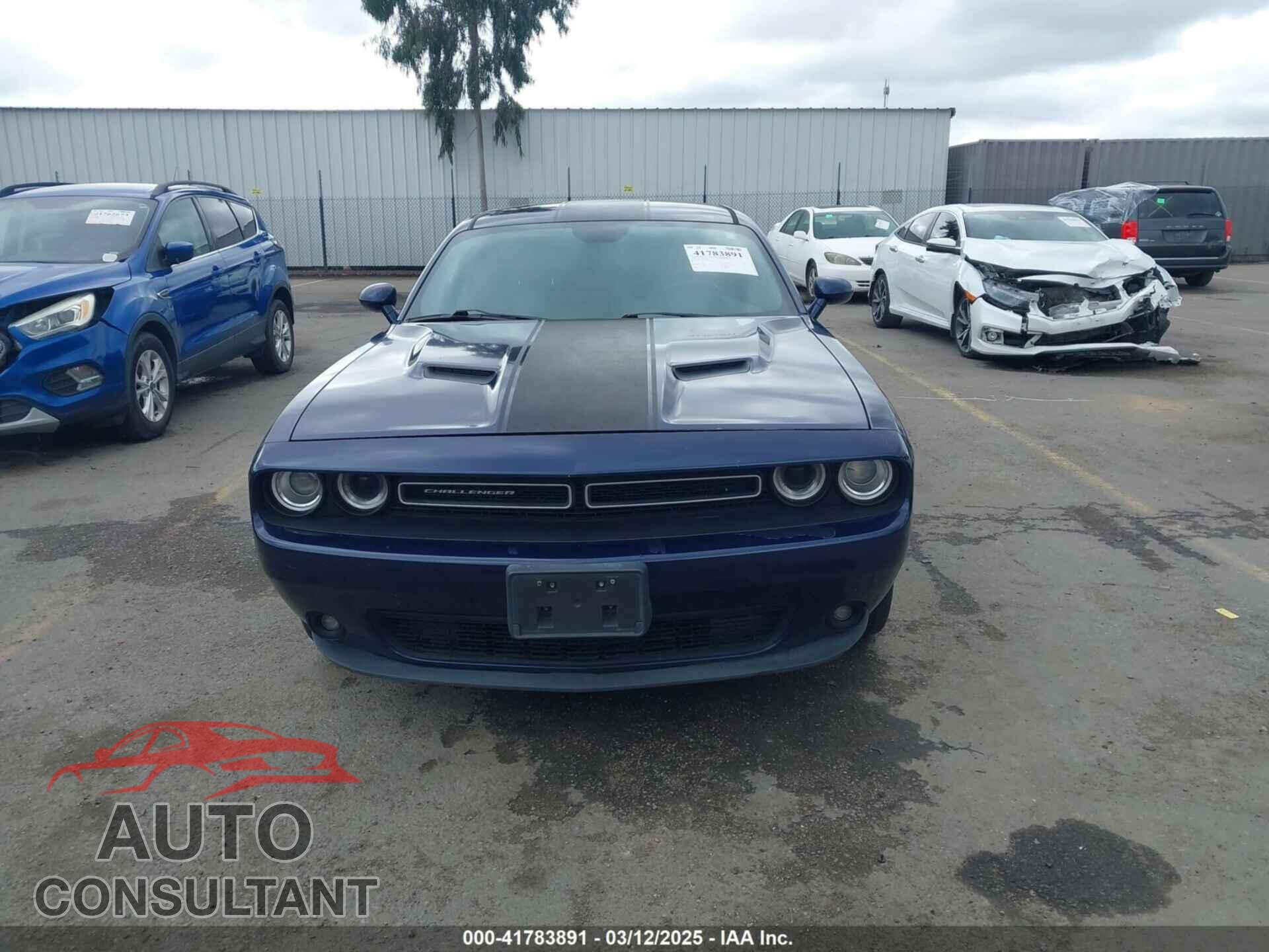 DODGE CHALLENGER 2016 - 2C3CDZAG3GH329741