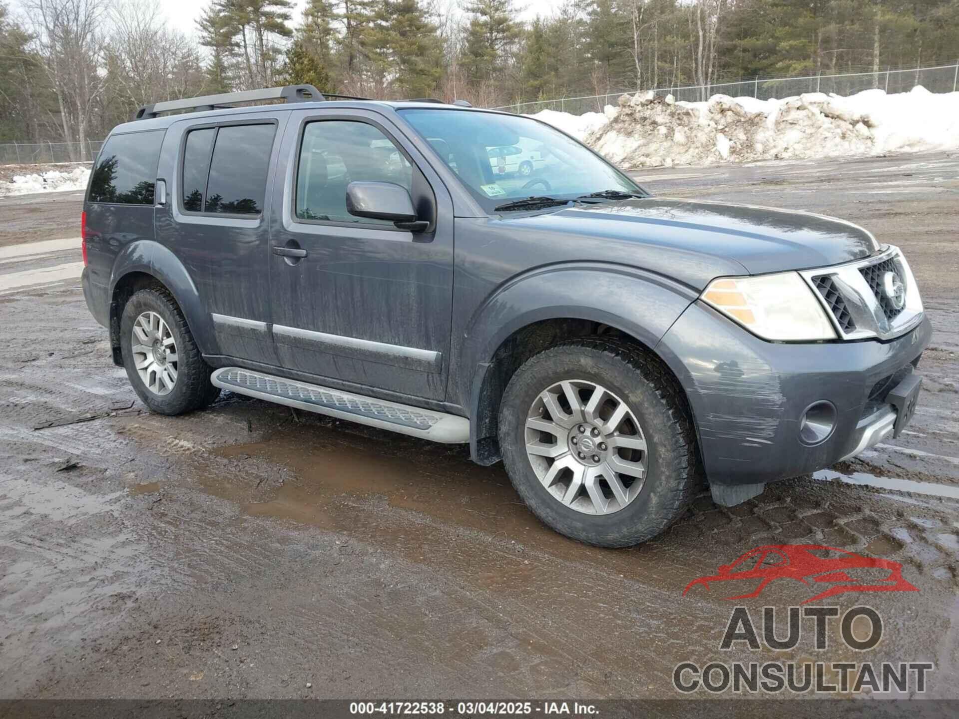 NISSAN PATHFINDER 2010 - 5N1AR1NBXAC626984