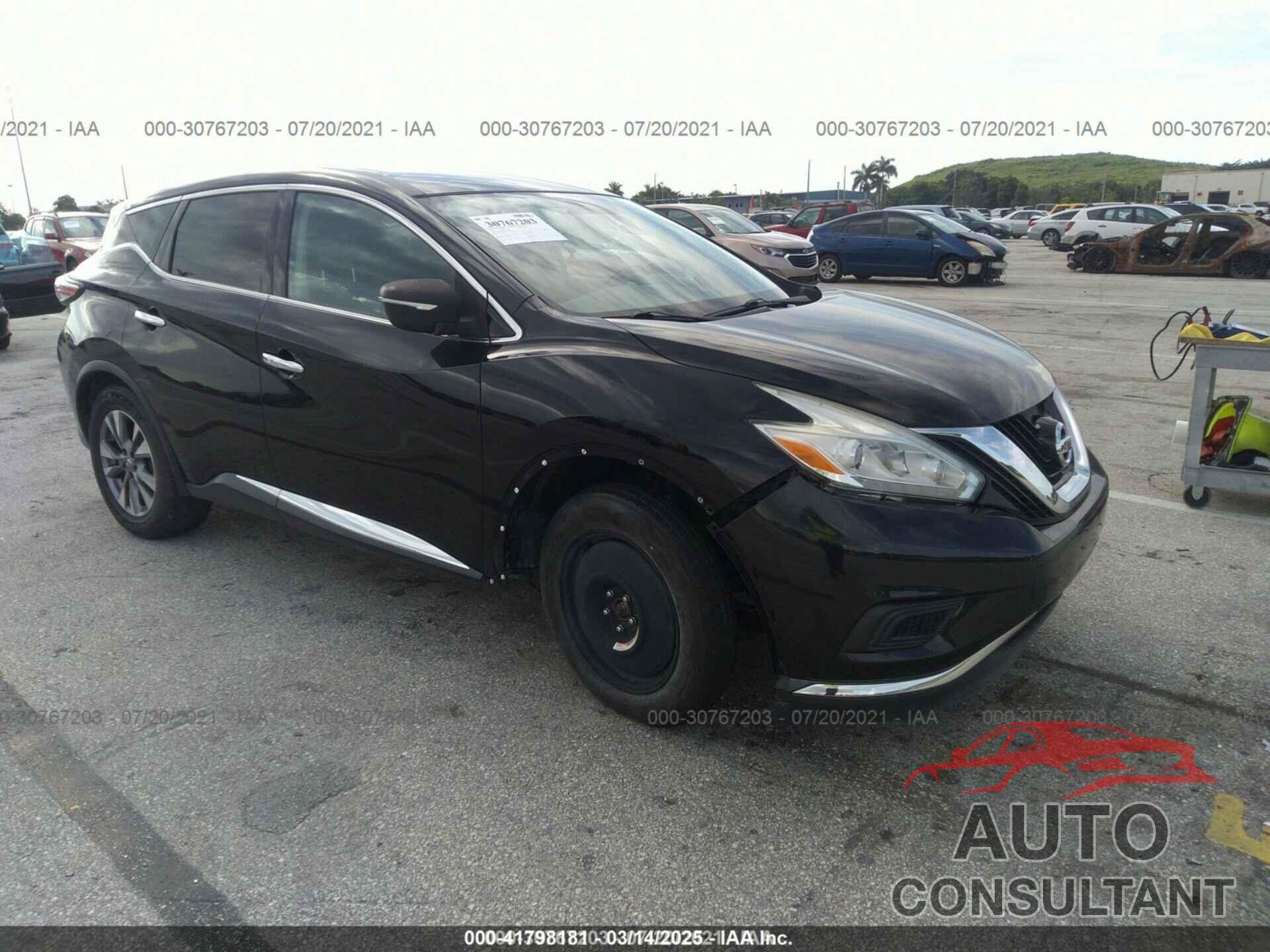 NISSAN MURANO 2016 - 5N1AZ2MH6GN132842