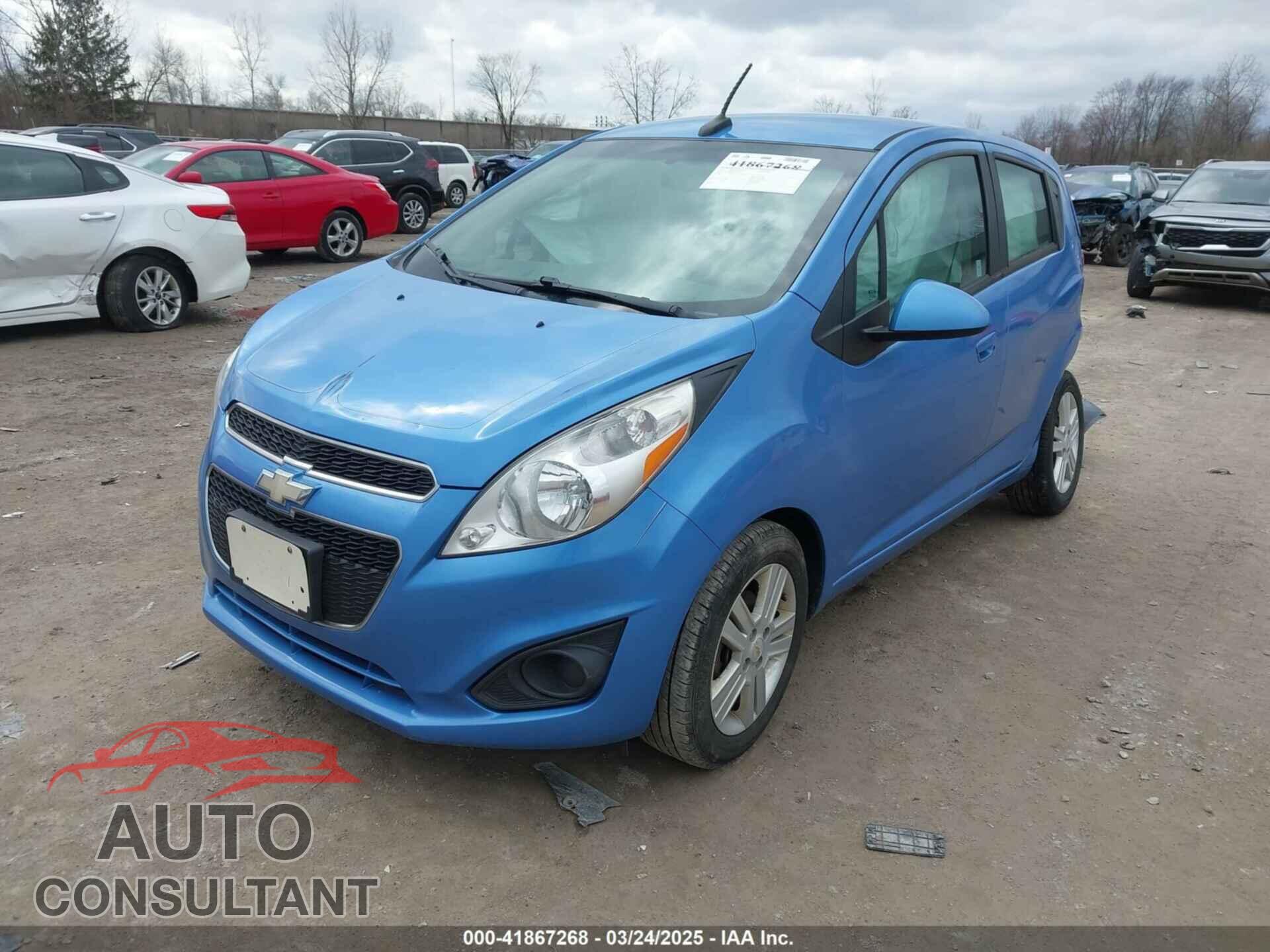 CHEVROLET SPARK 2013 - KL8CD6S9XDC509641