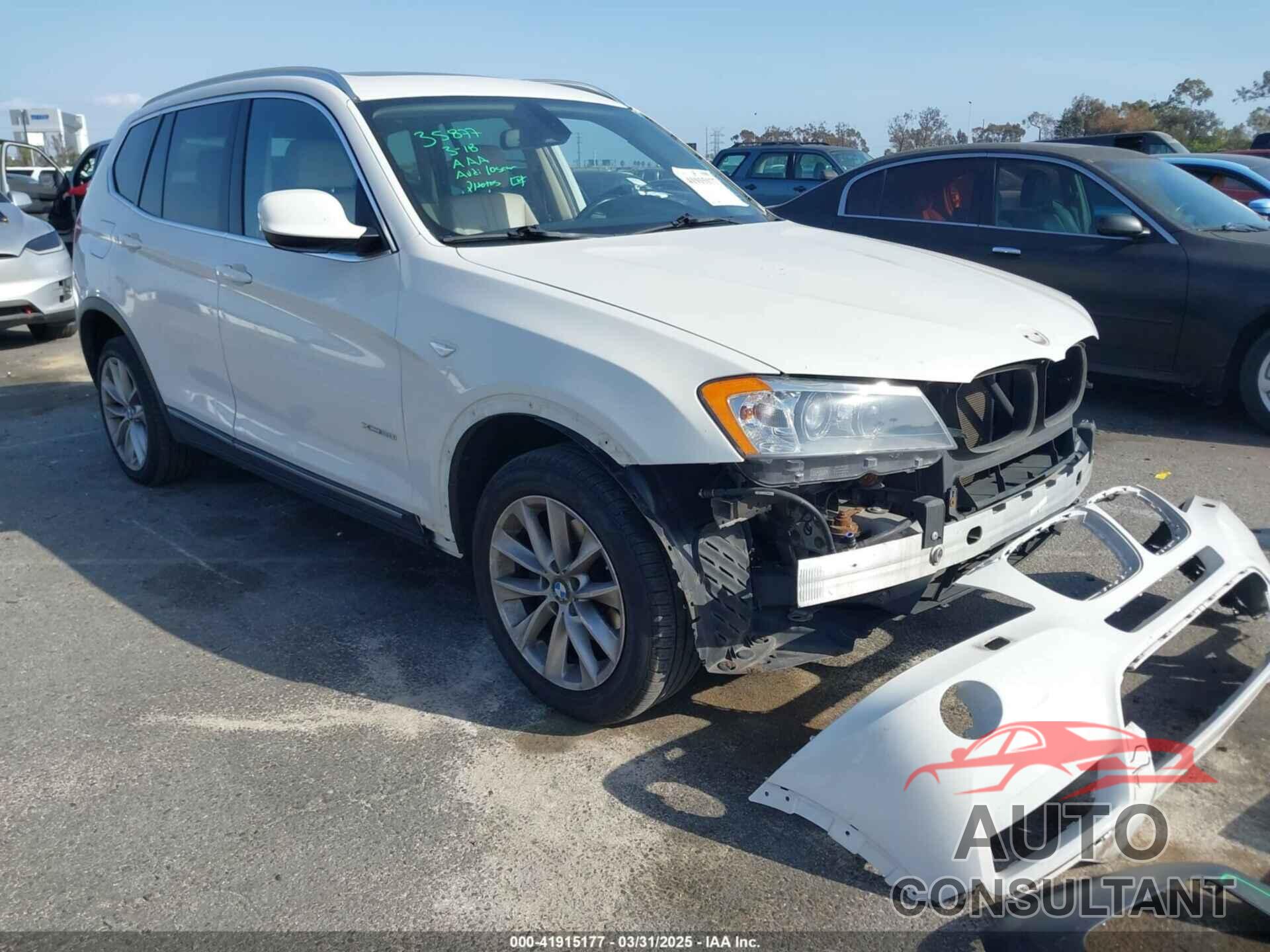 BMW X3 2011 - 5UXWX5C52BL715405