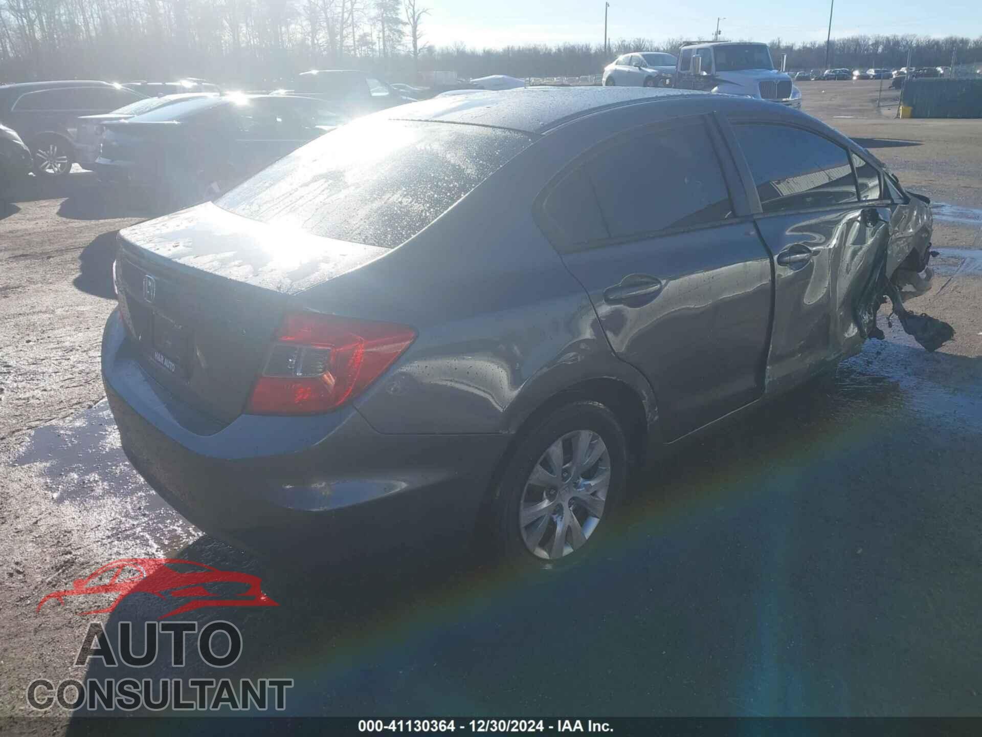 HONDA CIVIC SDN 2012 - 2HGFB2F51CH607819