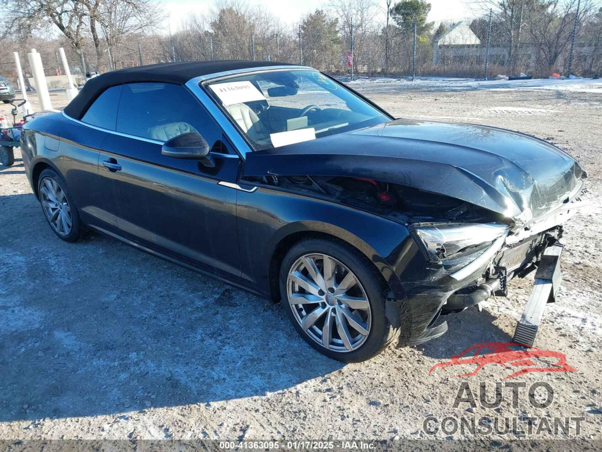 AUDI A5 2018 - WAUWNGF52JN012739