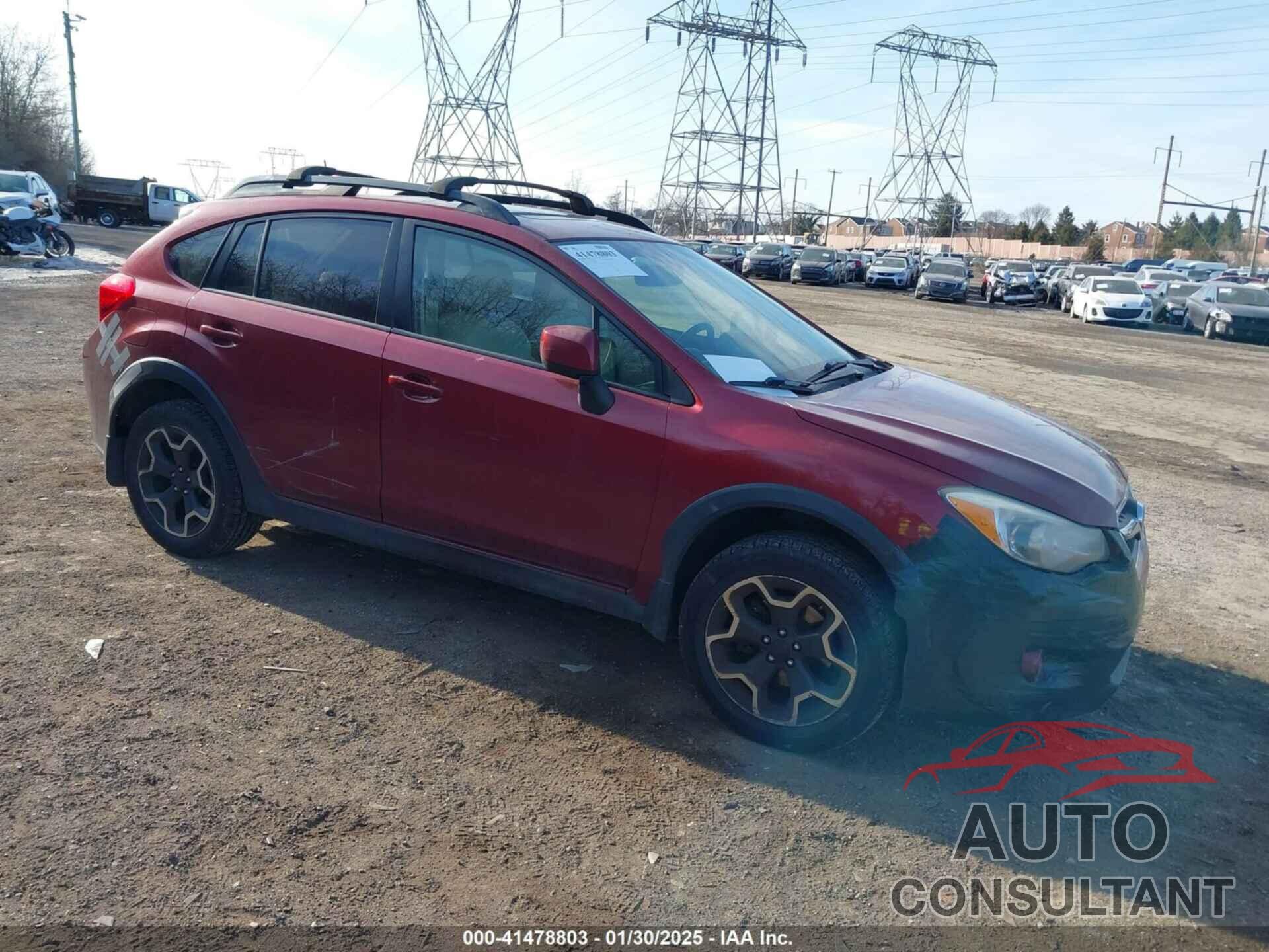 SUBARU XV CROSSTREK 2014 - JF2GPAKC2E8296687