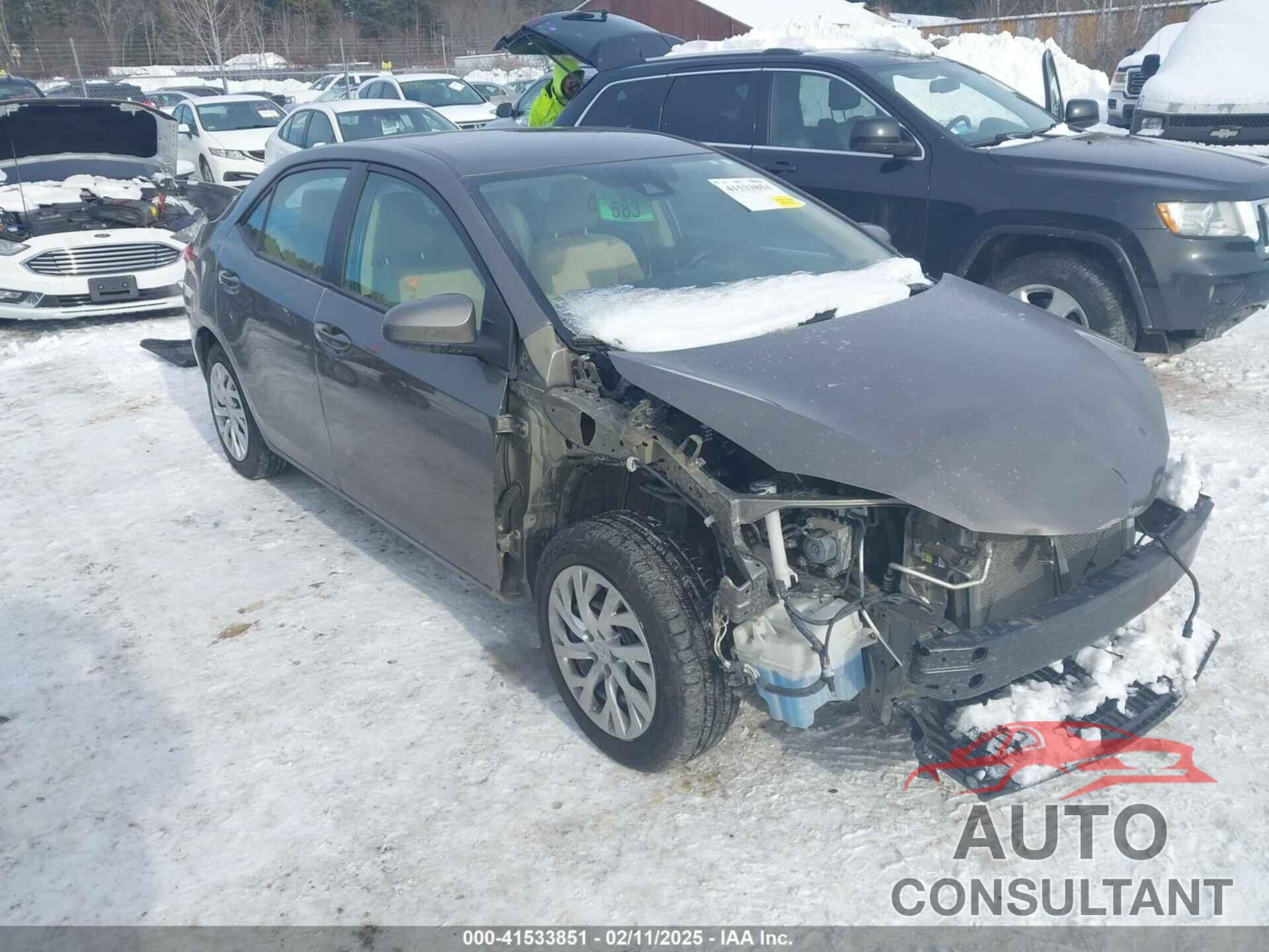 TOYOTA COROLLA 2019 - 2T1BURHE7KC209603