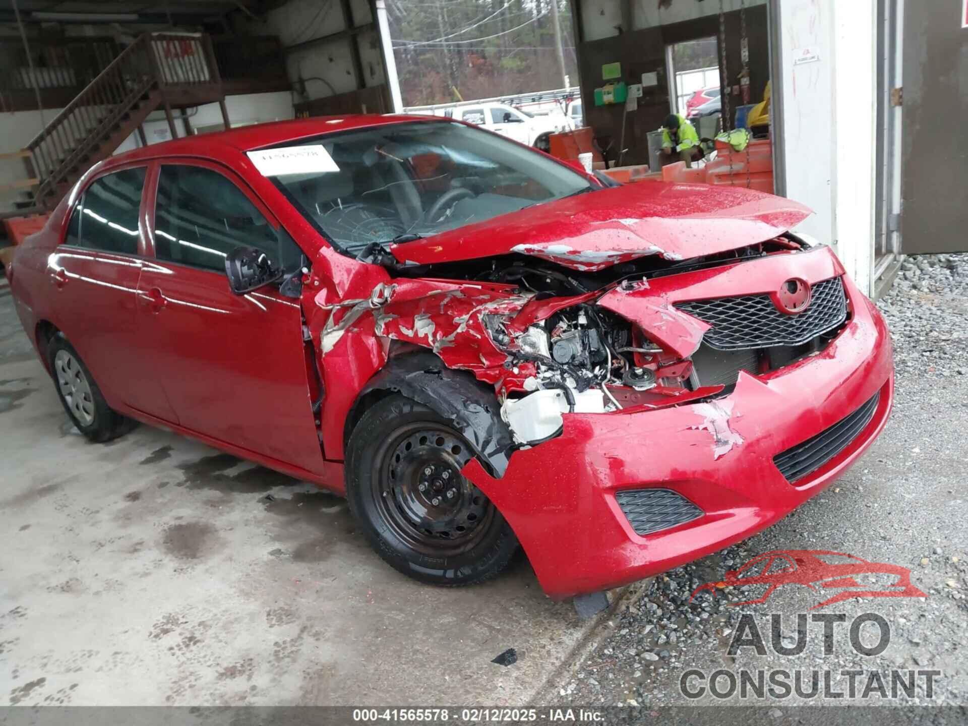 TOYOTA COROLLA 2010 - 1NXBU4EE9AZ187057