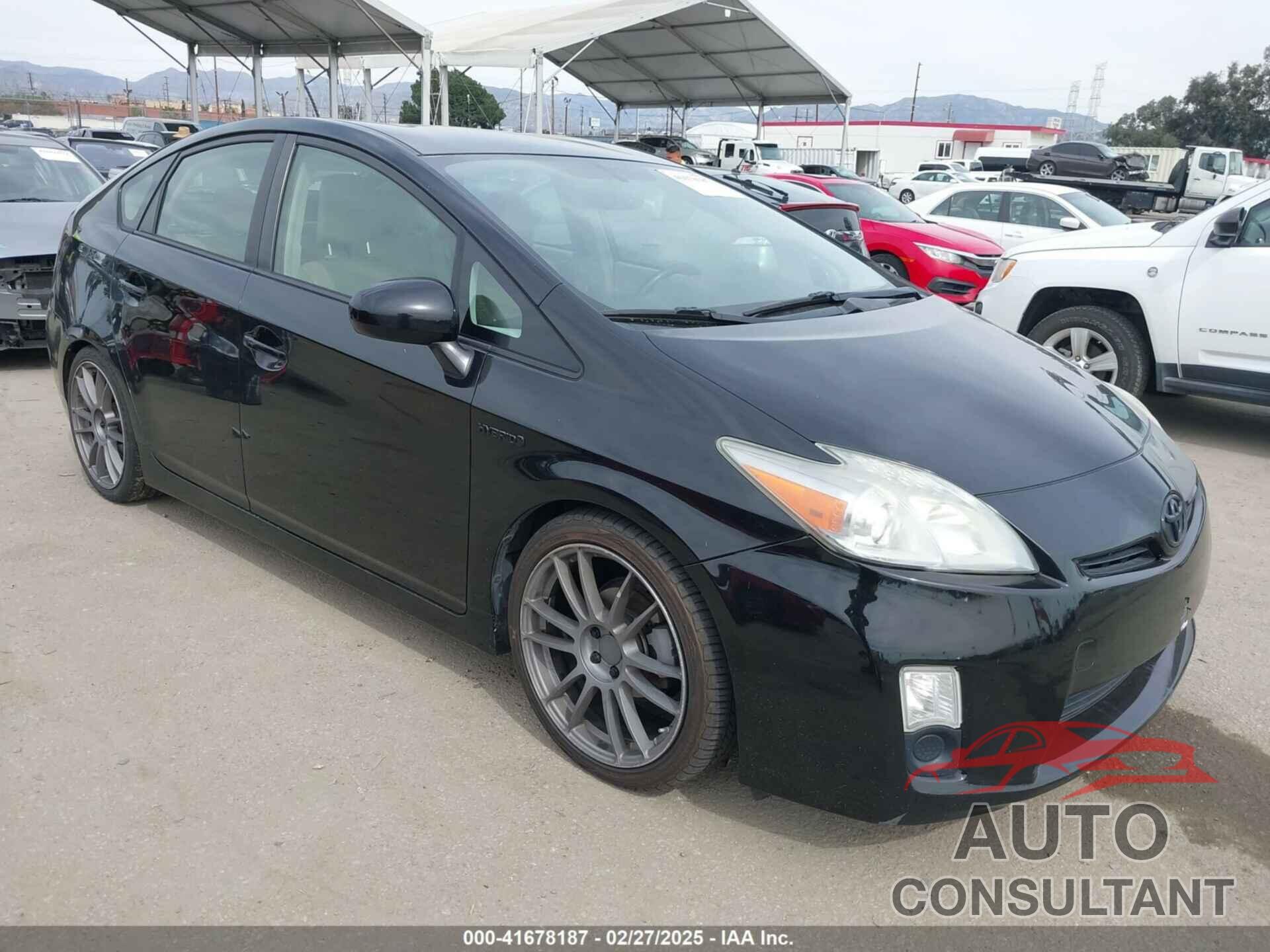 TOYOTA PRIUS 2011 - JTDKN3DU3B5338278