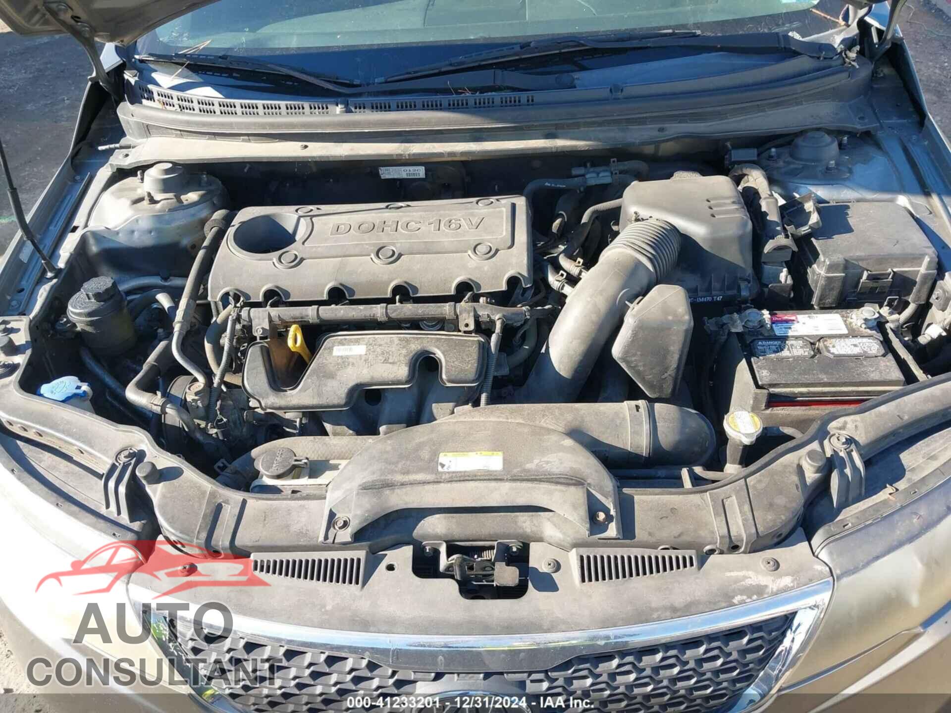 KIA FORTE 2012 - KNAFU4A2XC5586670