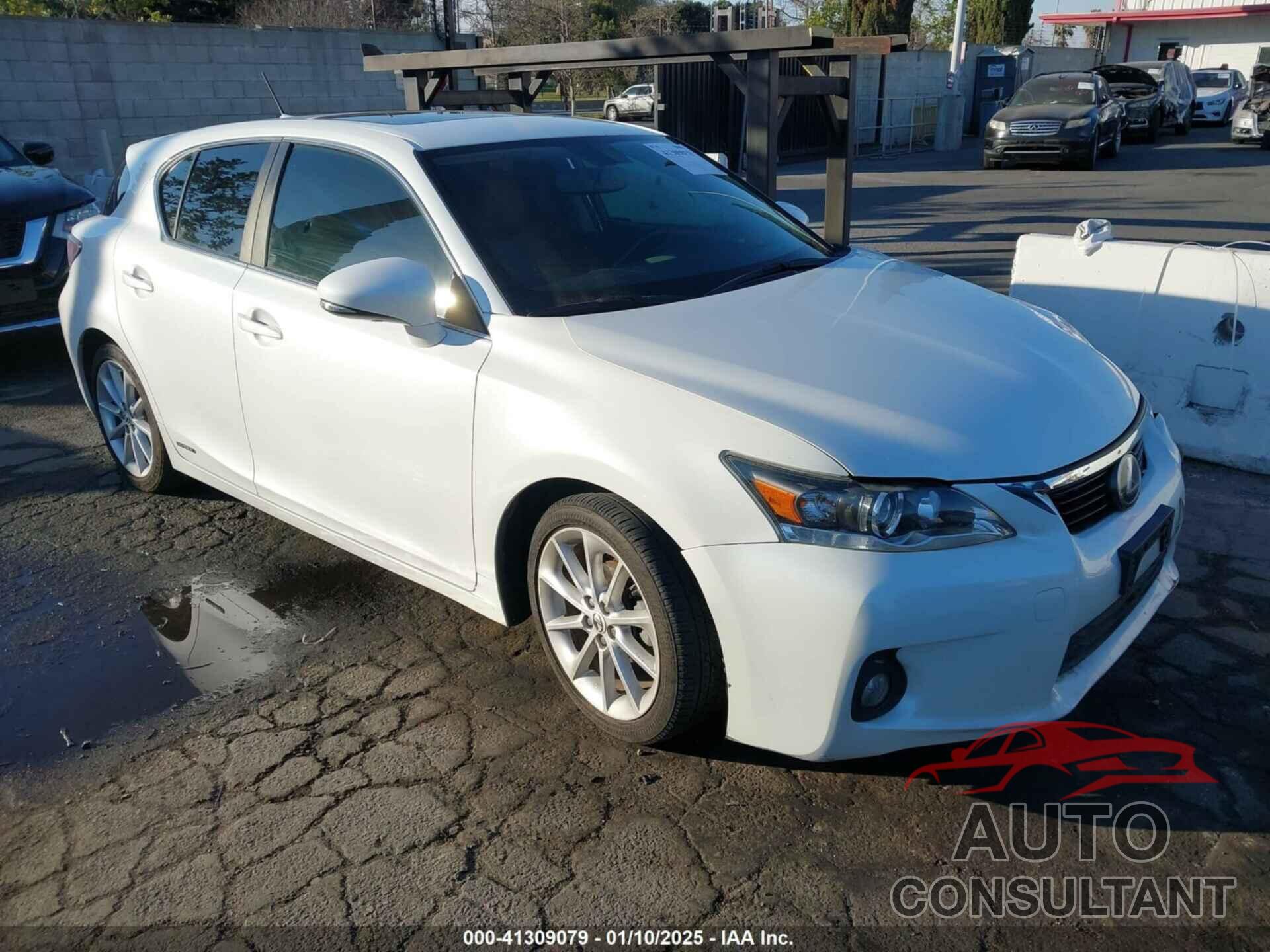 LEXUS CT 200H 2013 - JTHKD5BH1D2170289