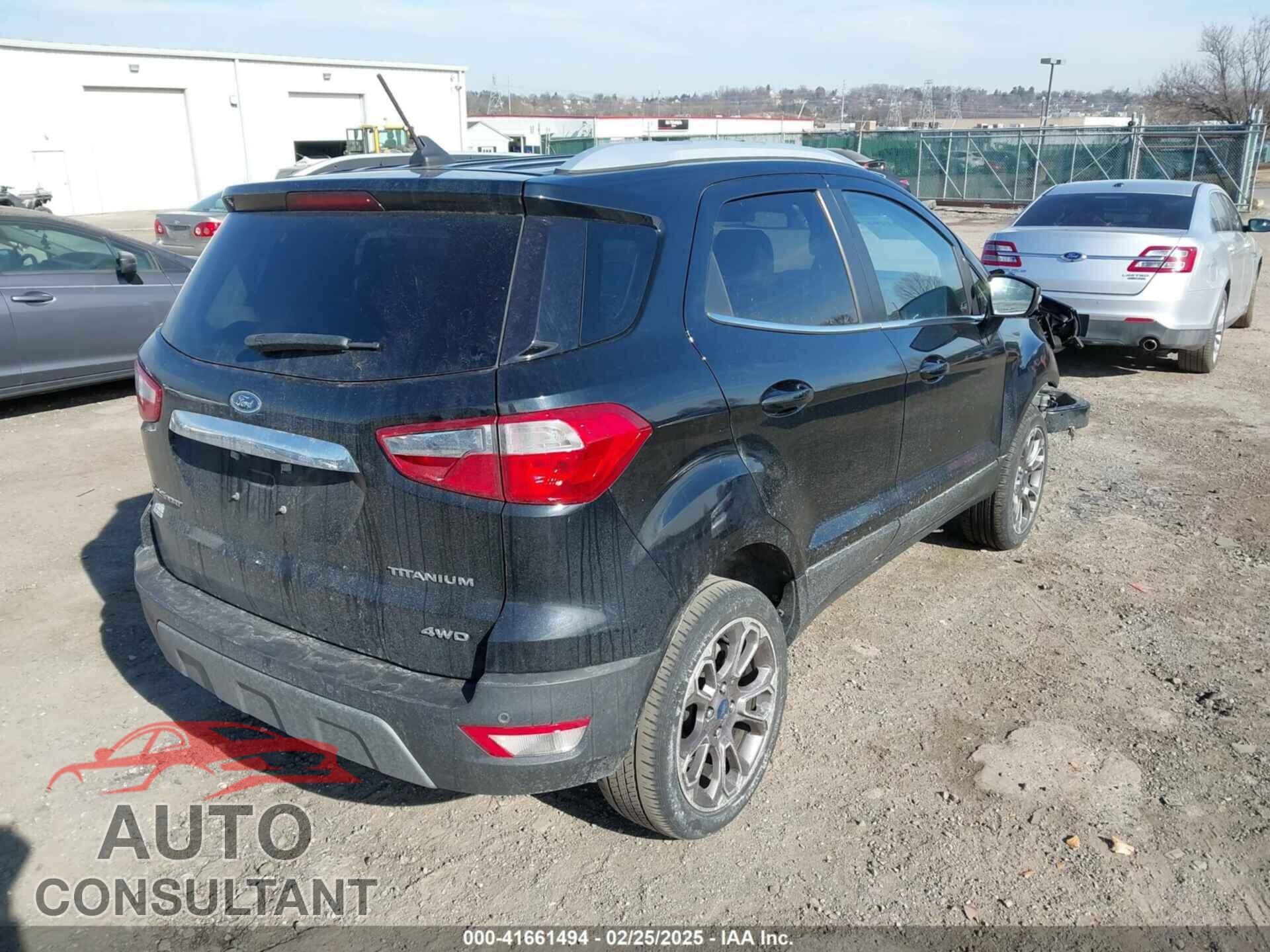 FORD ECOSPORT 2019 - MAJ6S3KL3KC255911
