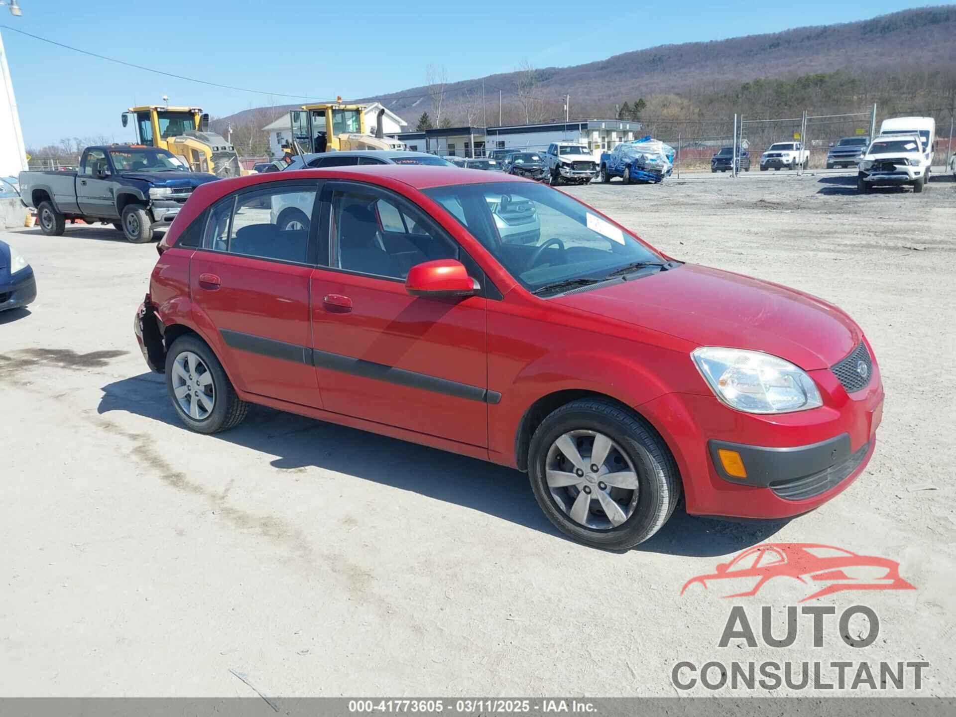 KIA RIO5 2009 - KNADE243896587493