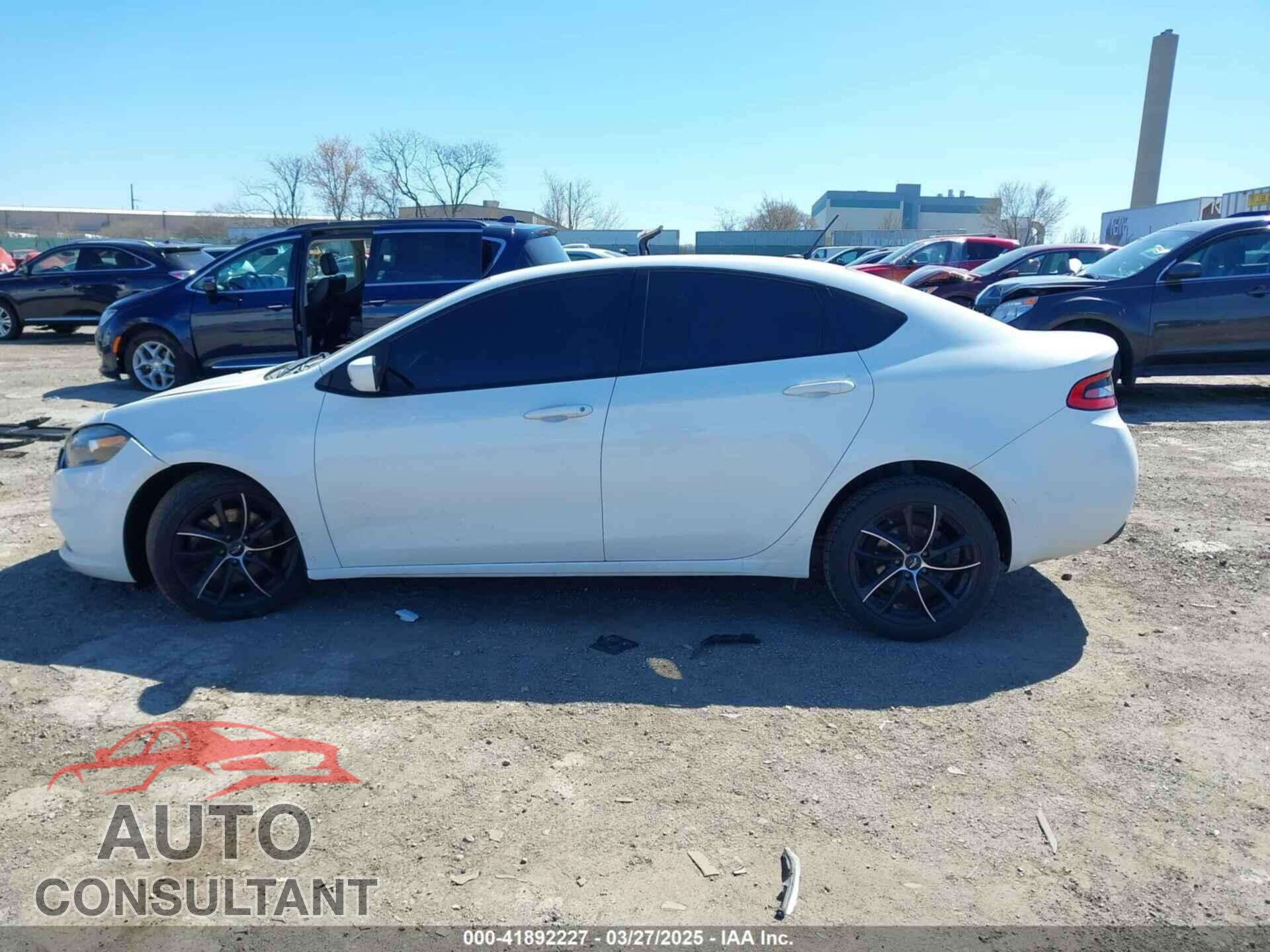 DODGE DART 2015 - 1C3CDFBB0FD237886