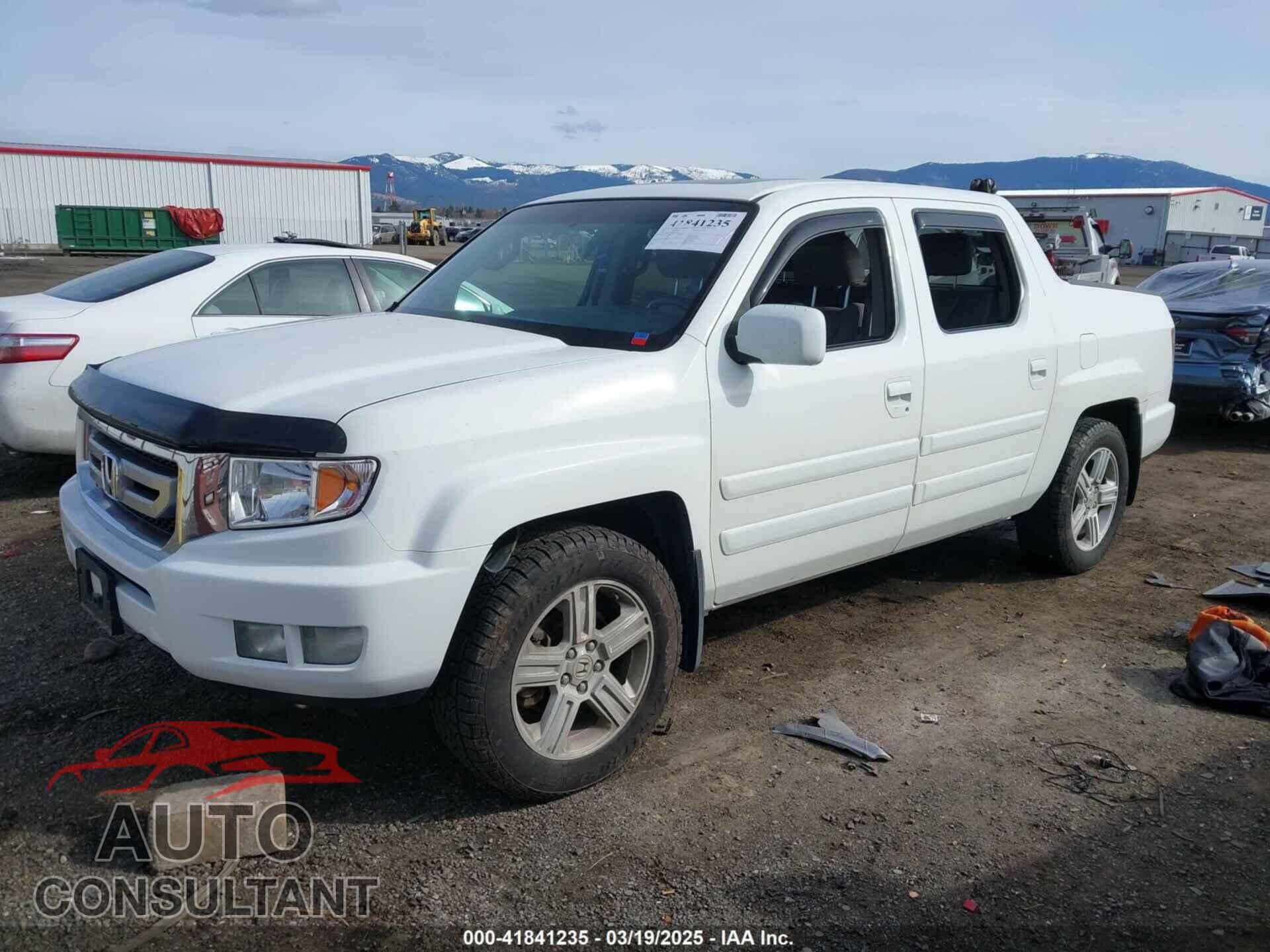 HONDA RIDGELINE 2011 - 5FPYK1F52BB454283
