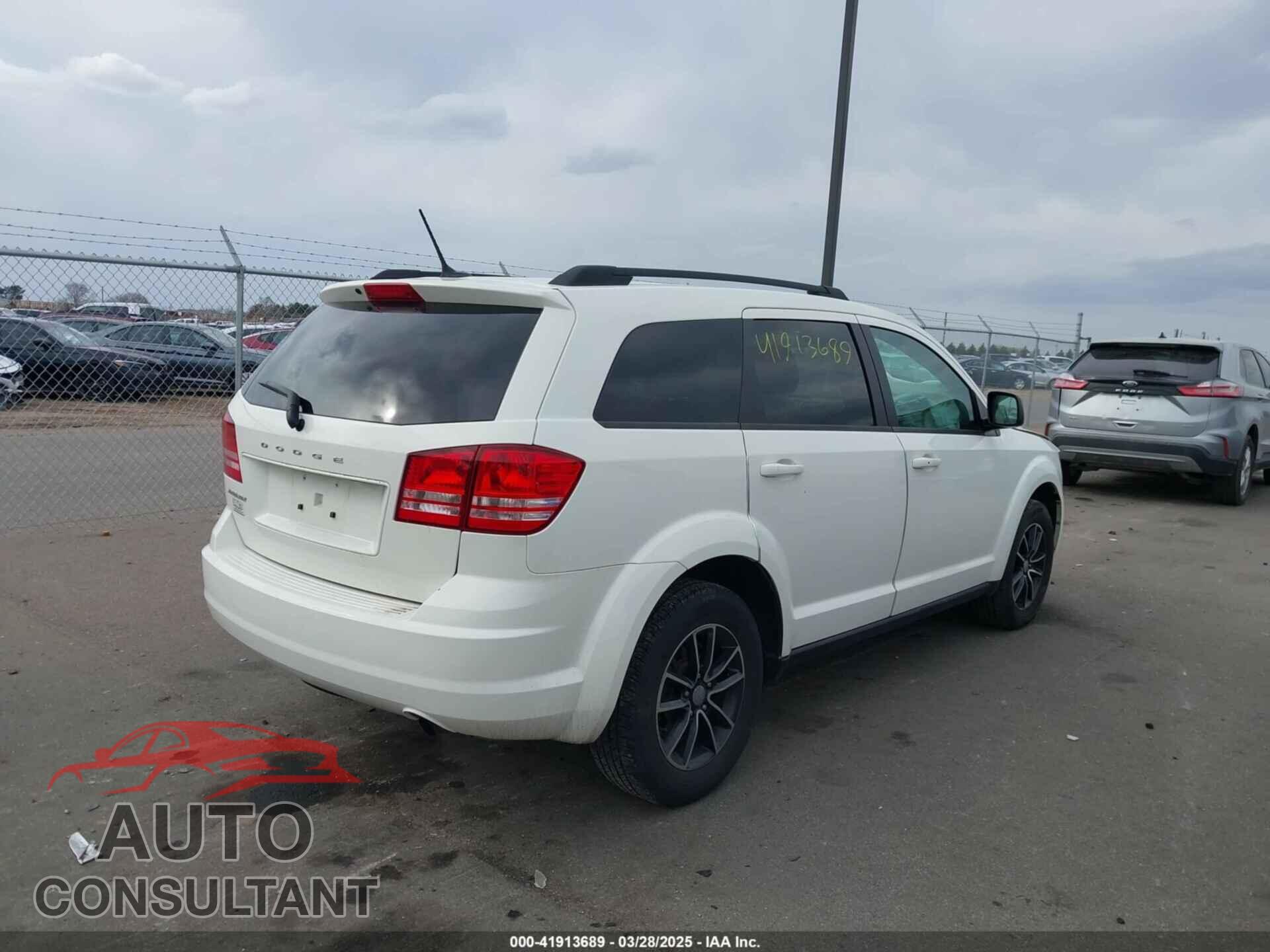 DODGE JOURNEY 2017 - 3C4PDCAB8HT706961
