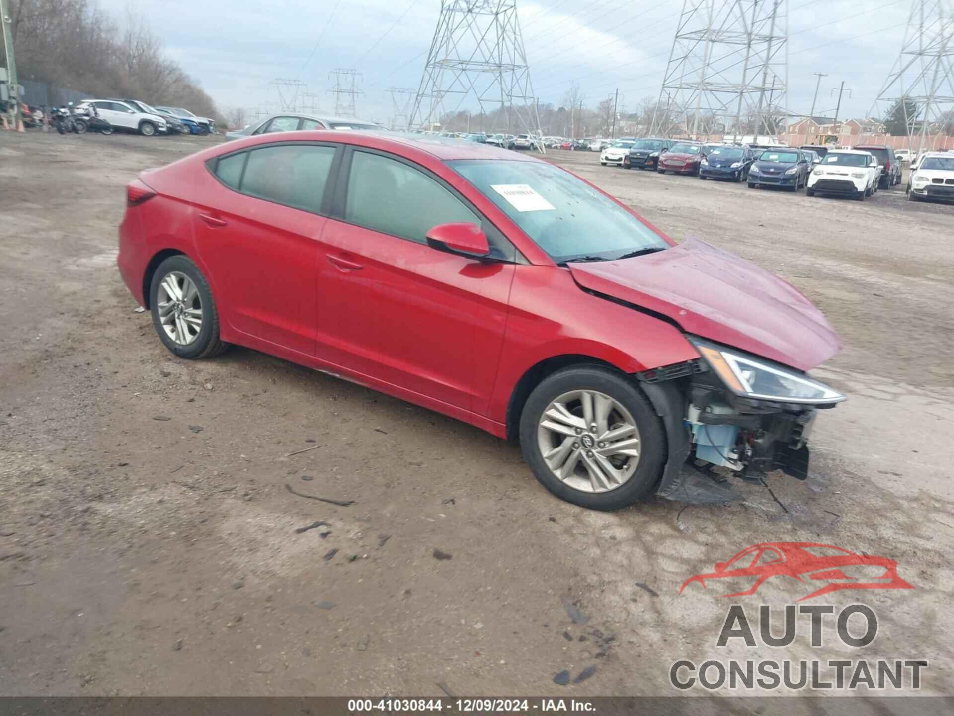 HYUNDAI ELANTRA 2019 - KMHD84LF9KU822739