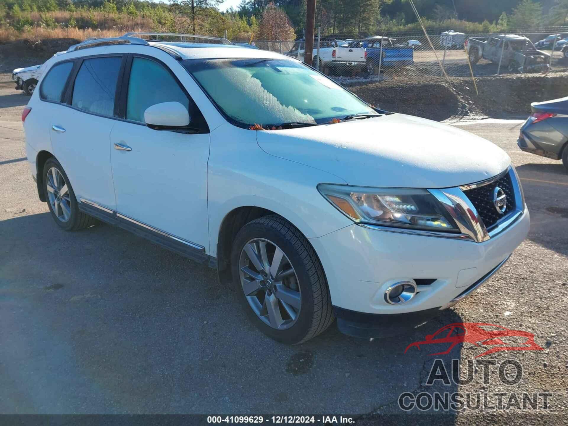 NISSAN PATHFINDER 2013 - 5N1AR2MMXDC685188