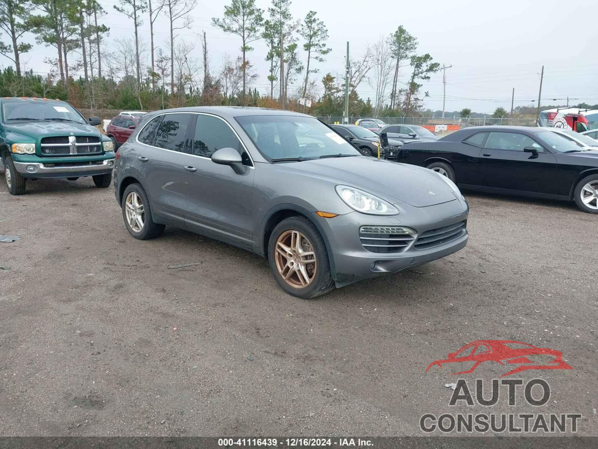 PORSCHE CAYENNE 2012 - WP1AA2A25CLA11980