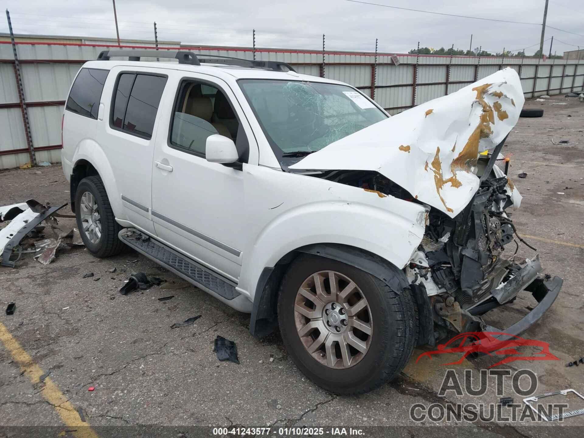 NISSAN PATHFINDER 2012 - 5N1AR1NN6CC614408