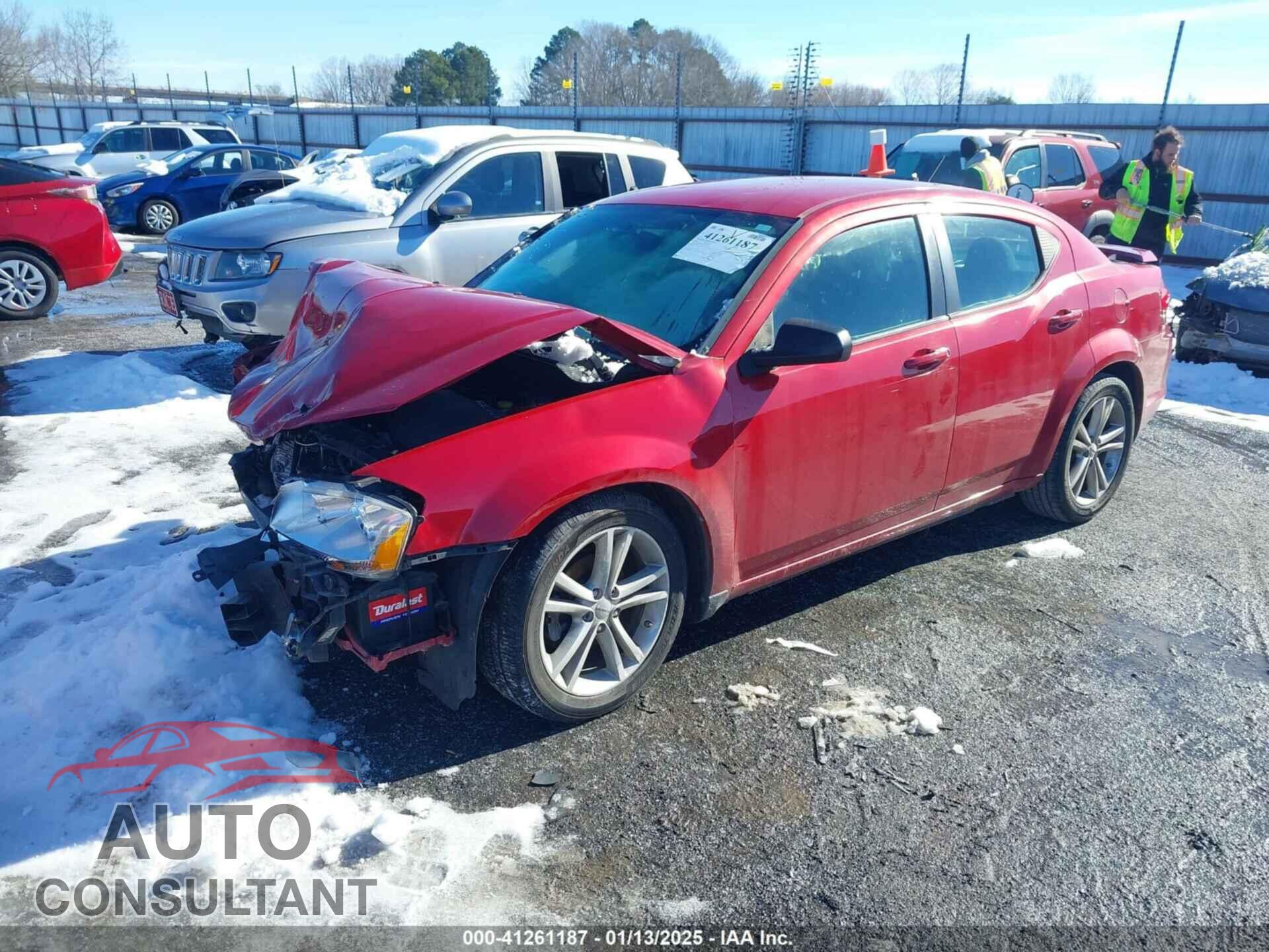 DODGE AVENGER 2013 - 1C3CDZAG5DN717332