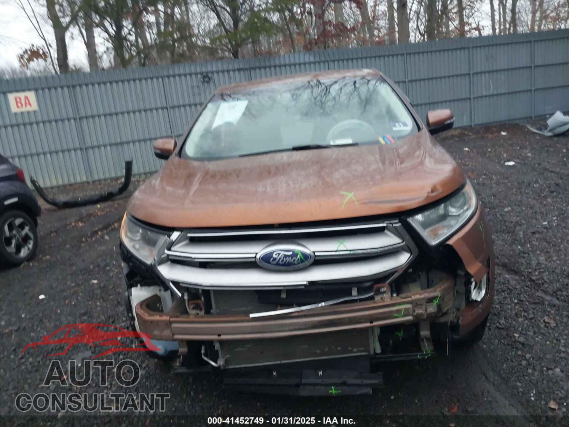 FORD EDGE 2017 - 2FMPK4J80HBC51174