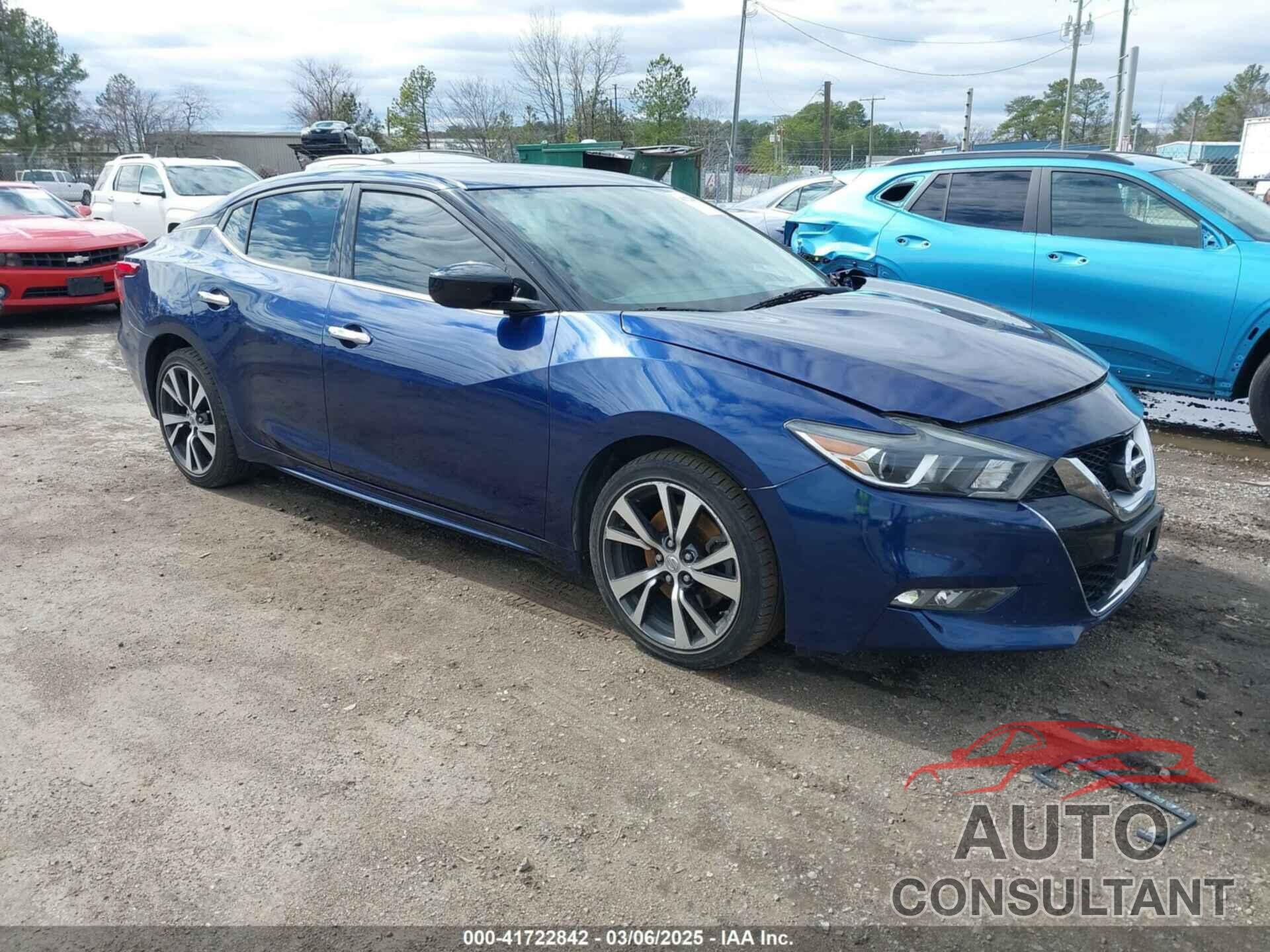NISSAN MAXIMA 2016 - 1N4AA6AP2GC384913