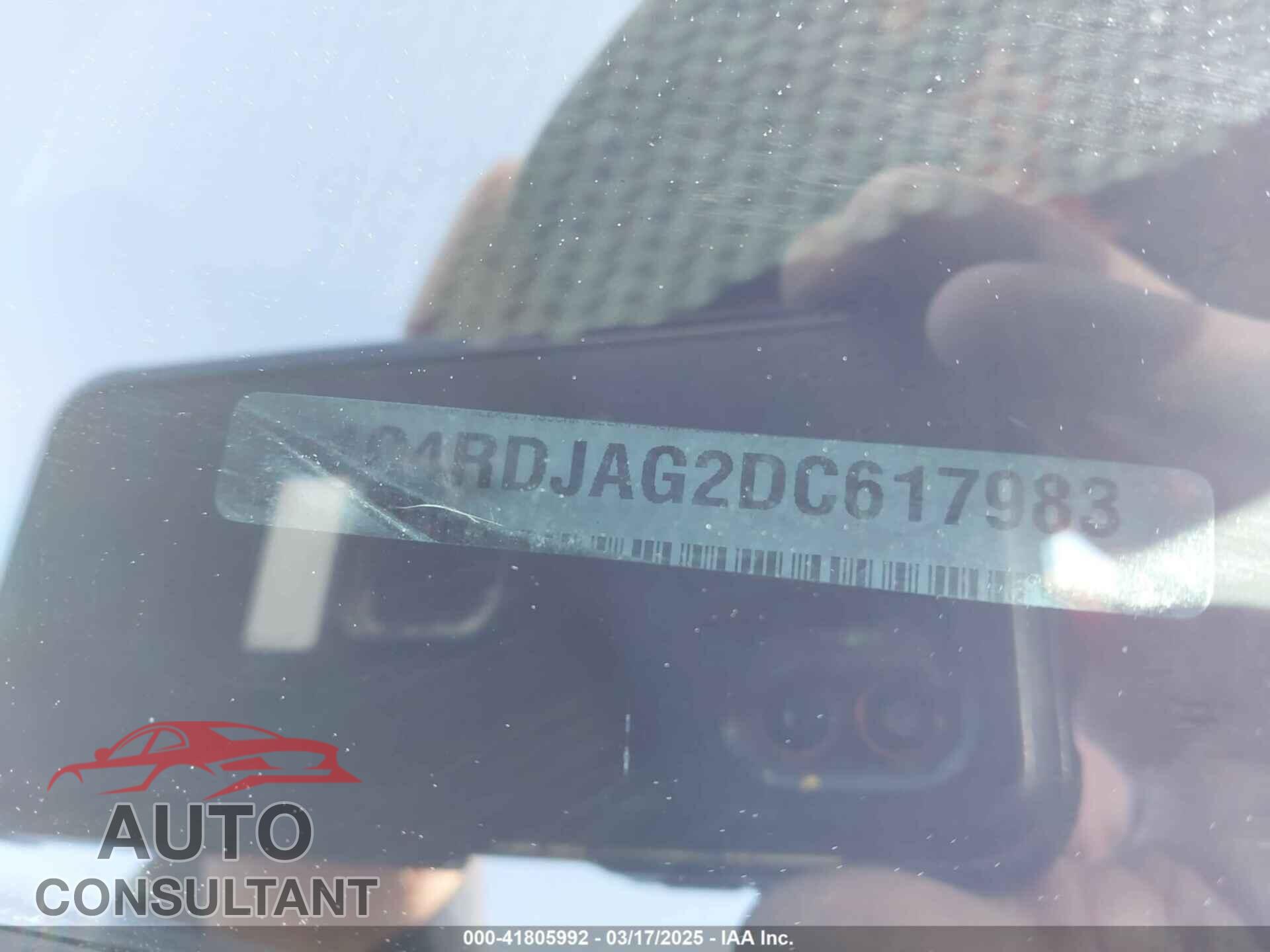 DODGE DURANGO 2013 - 1C4RDJAG2DC617983