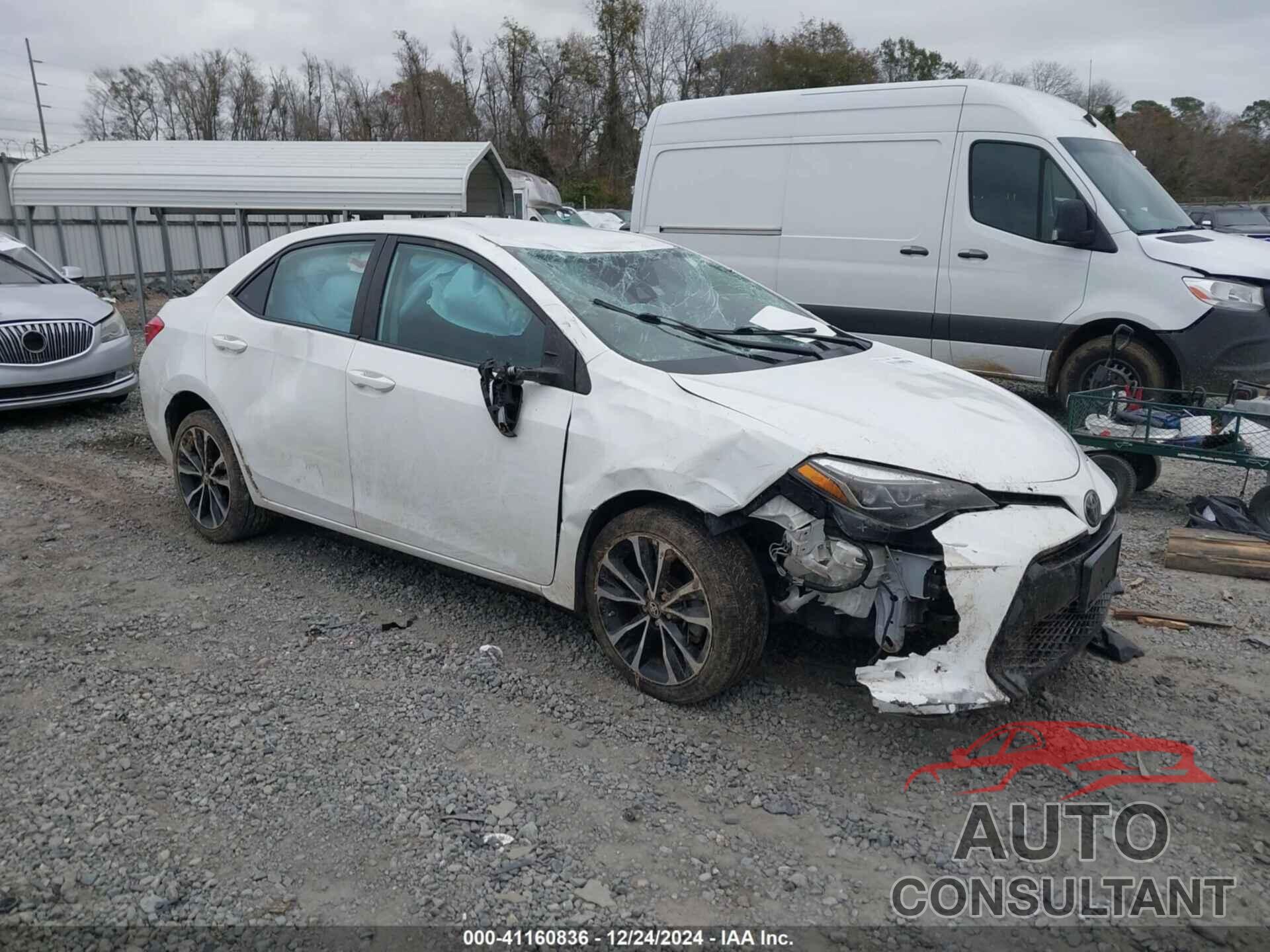 TOYOTA COROLLA 2019 - 2T1BURHE0KC166805