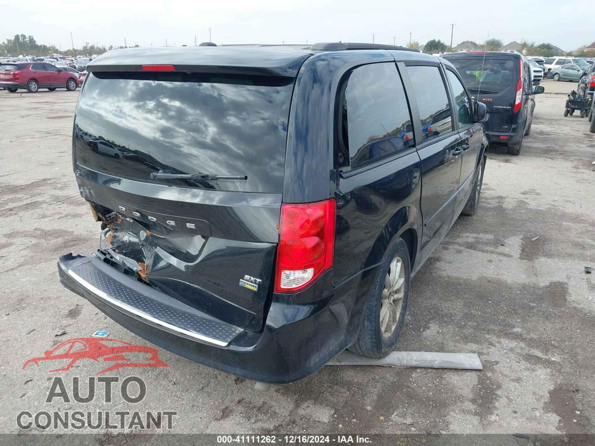 DODGE GRAND CARAVAN 2016 - 2C4RDGCG2GR160989