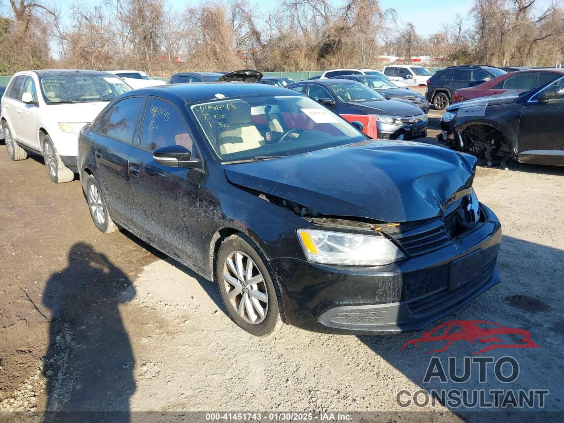 VOLKSWAGEN JETTA 2012 - 3VWDP7AJXCM312600