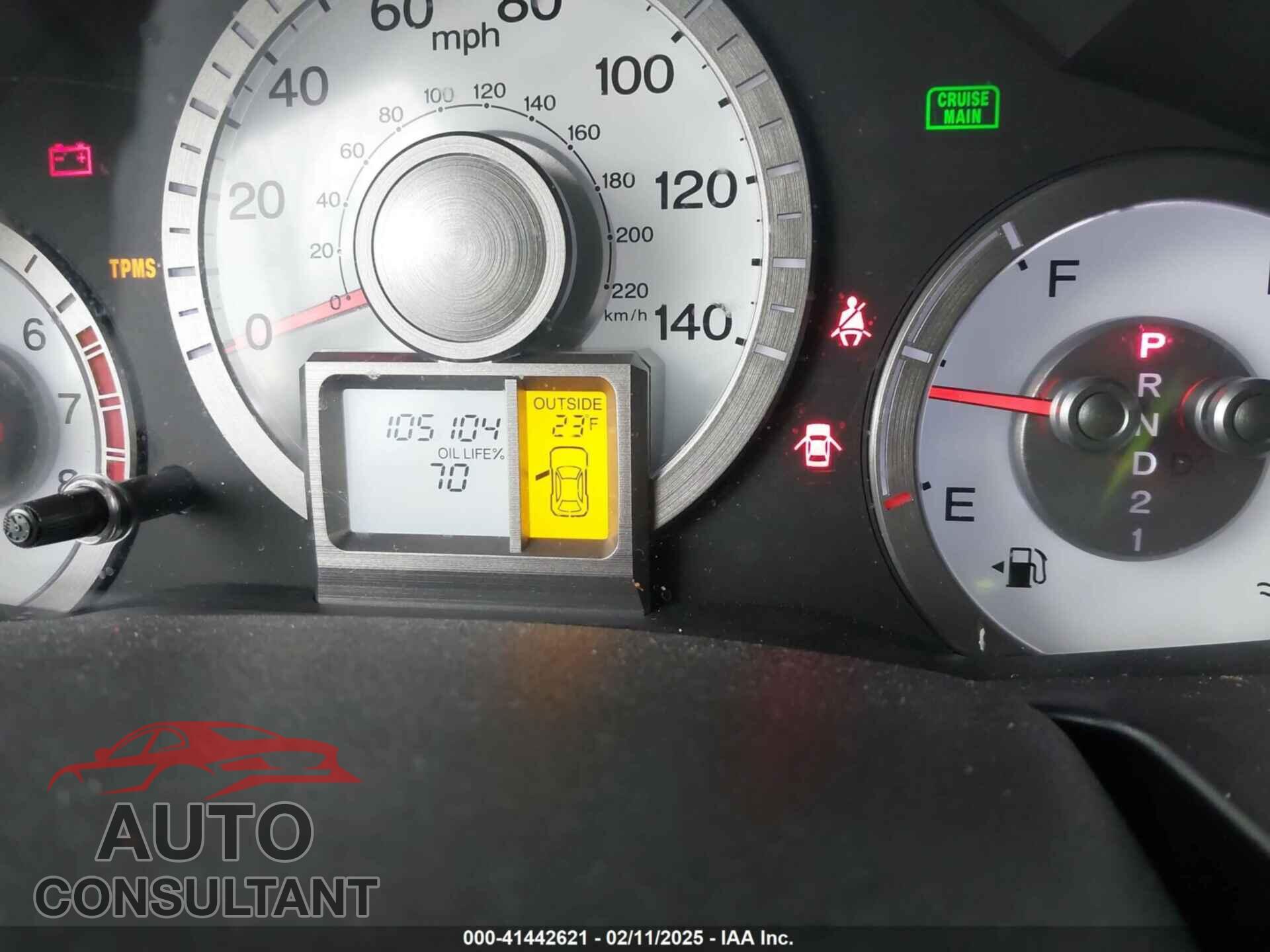 HONDA PILOT 2011 - 5FNYF4H56BB024171