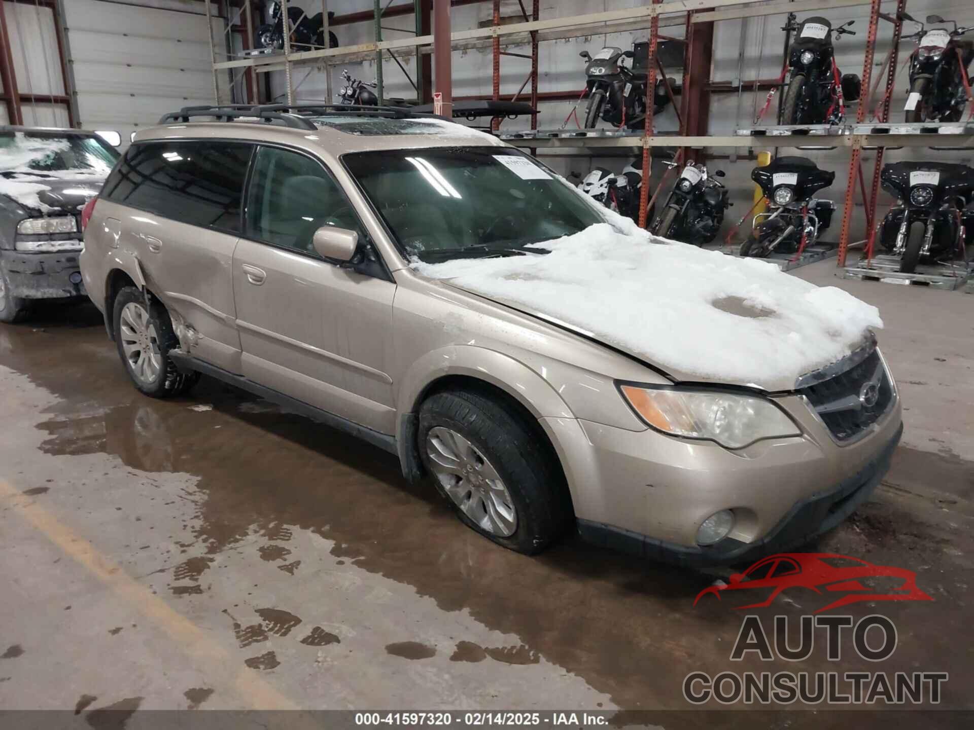 SUBARU OUTBACK 2009 - 4S4BP66C197325720
