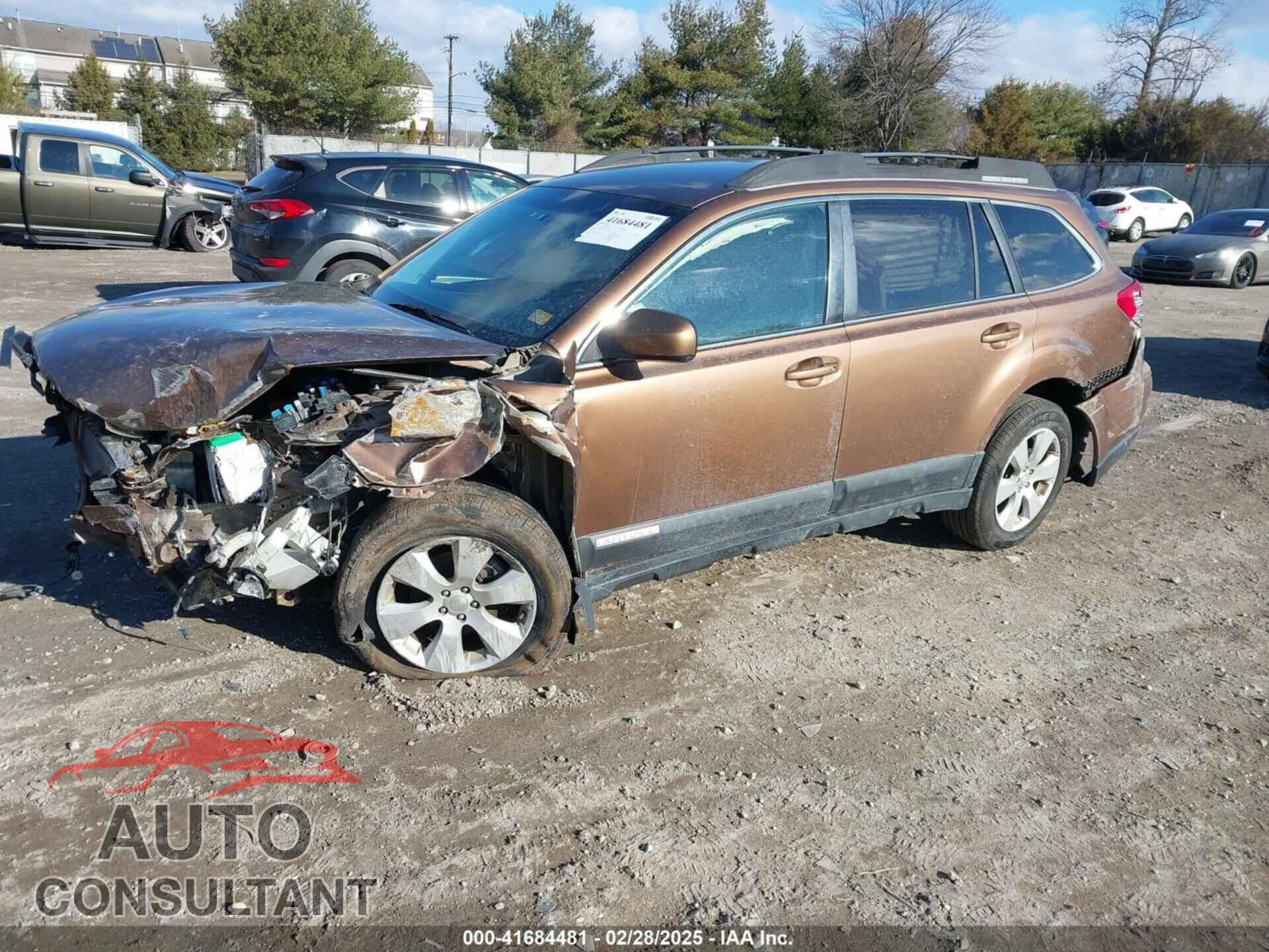 SUBARU OUTBACK 2011 - 4S4BRBCC3B3413690