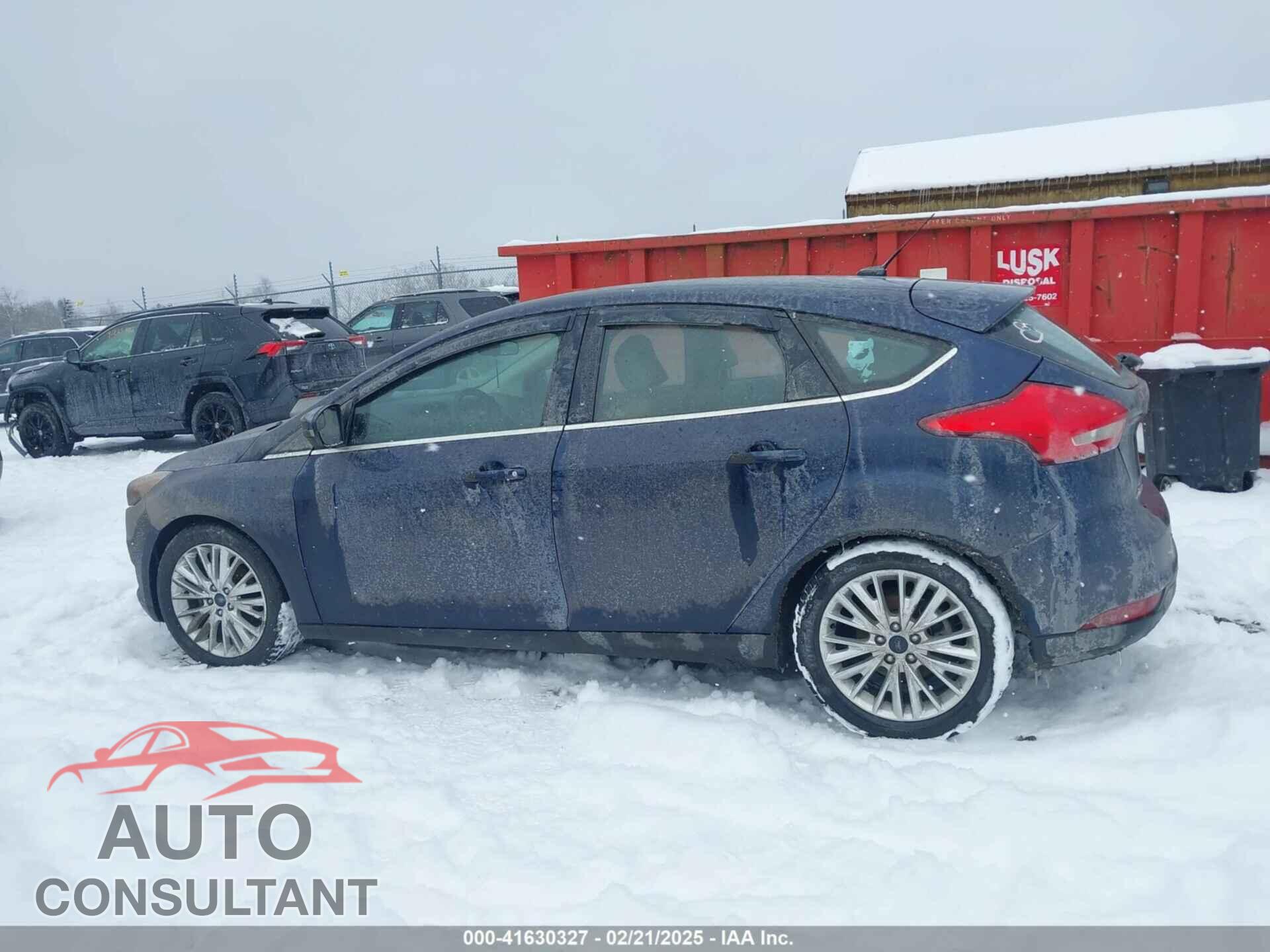 FORD FOCUS 2017 - 1FADP3N25HL272276