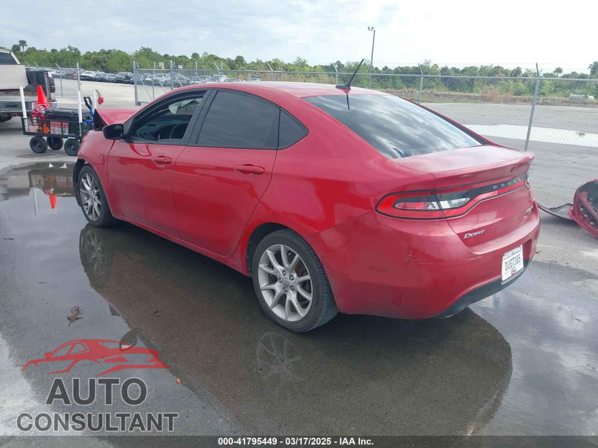 DODGE DART 2013 - 1C3CDFBH8DD682698