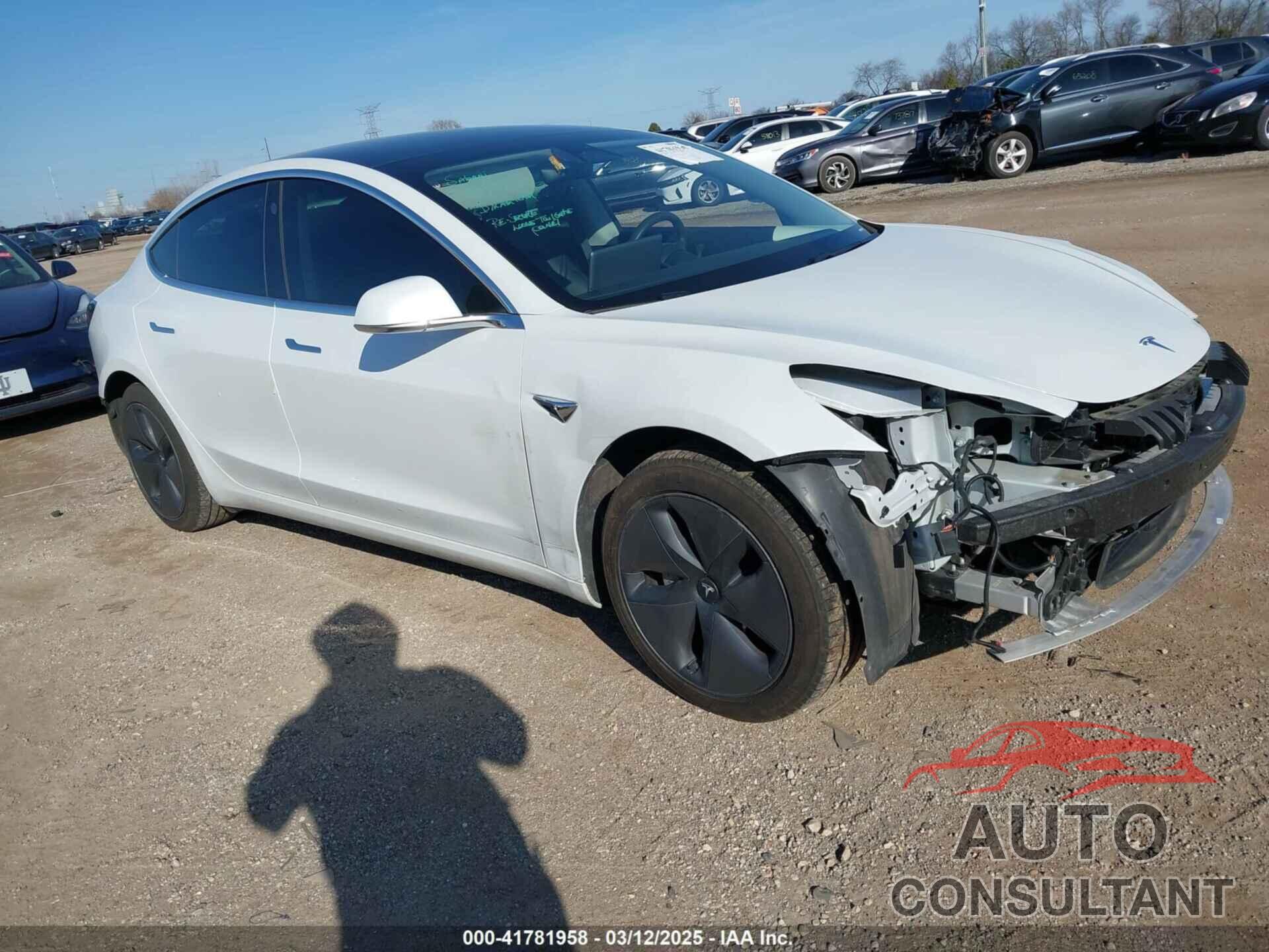 TESLA MODEL 3 2020 - 5YJ3E1EB1LF784189