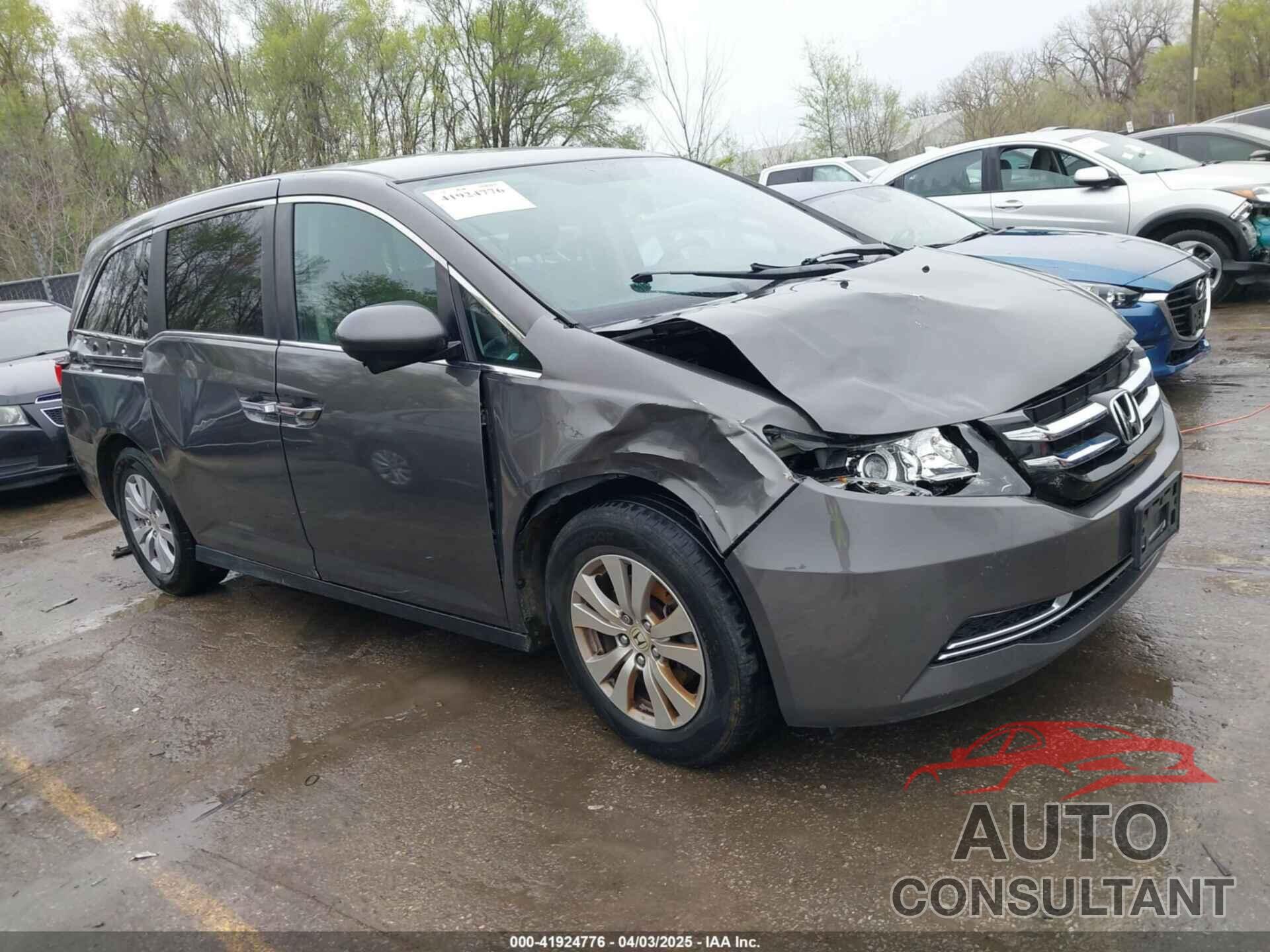 HONDA ODYSSEY 2016 - 5FNRL5H33GB021222