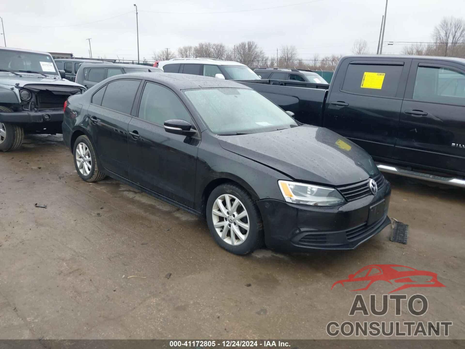 VOLKSWAGEN JETTA 2012 - 3VWDX7AJ9CM398319