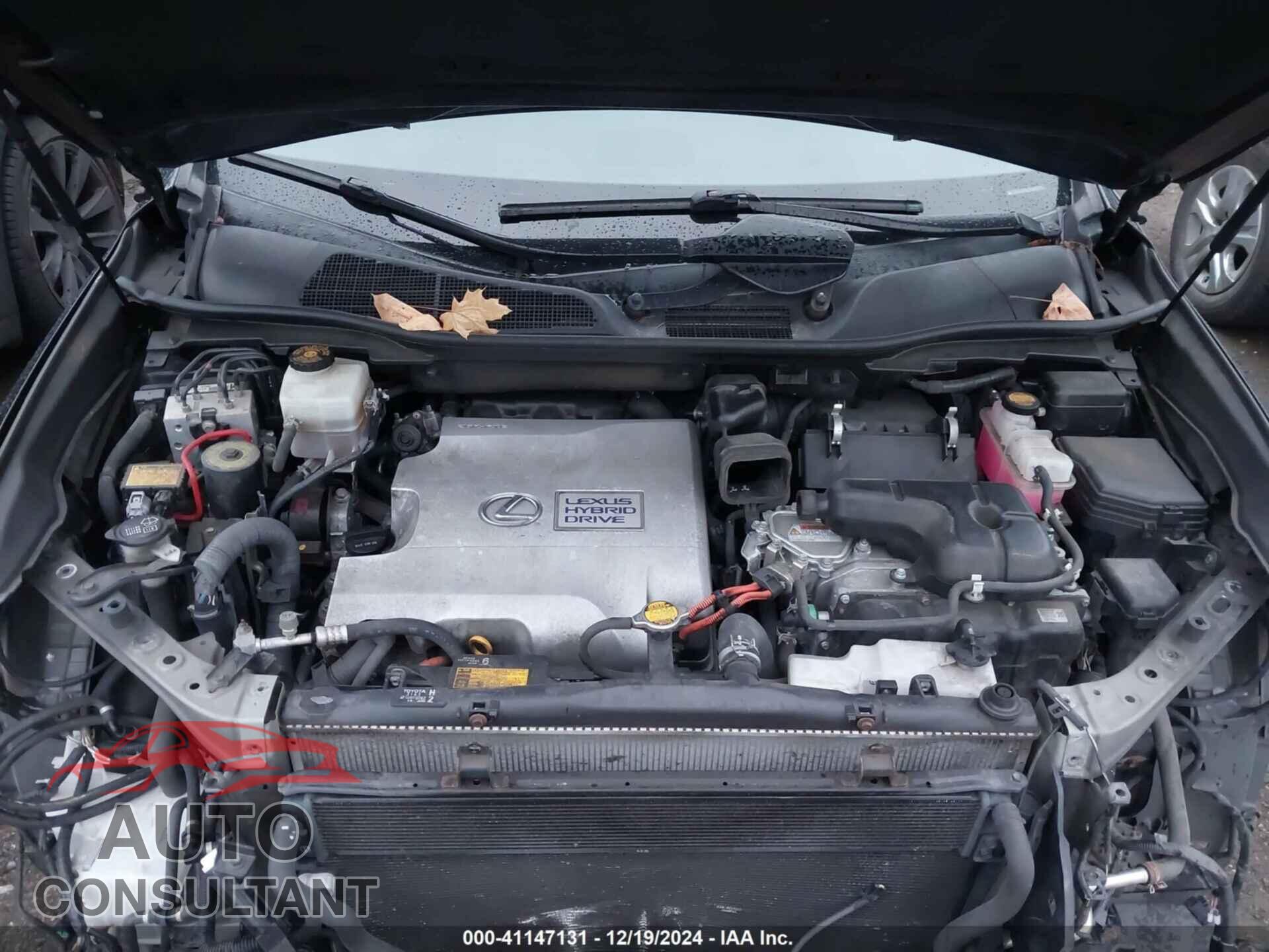 LEXUS RX 450H 2012 - JTJBC1BA2C2425561
