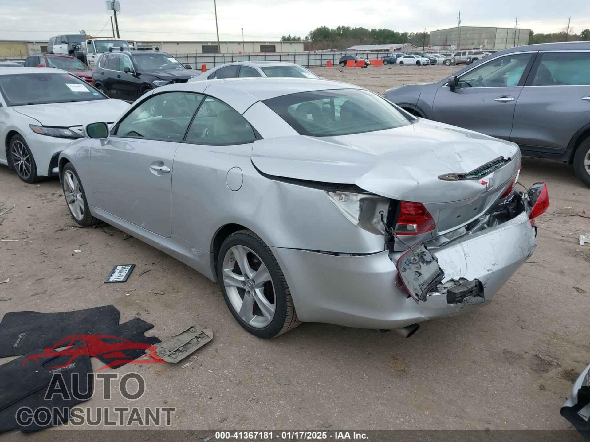 LEXUS IS 250C 2012 - JTHFF2C2XC2524944