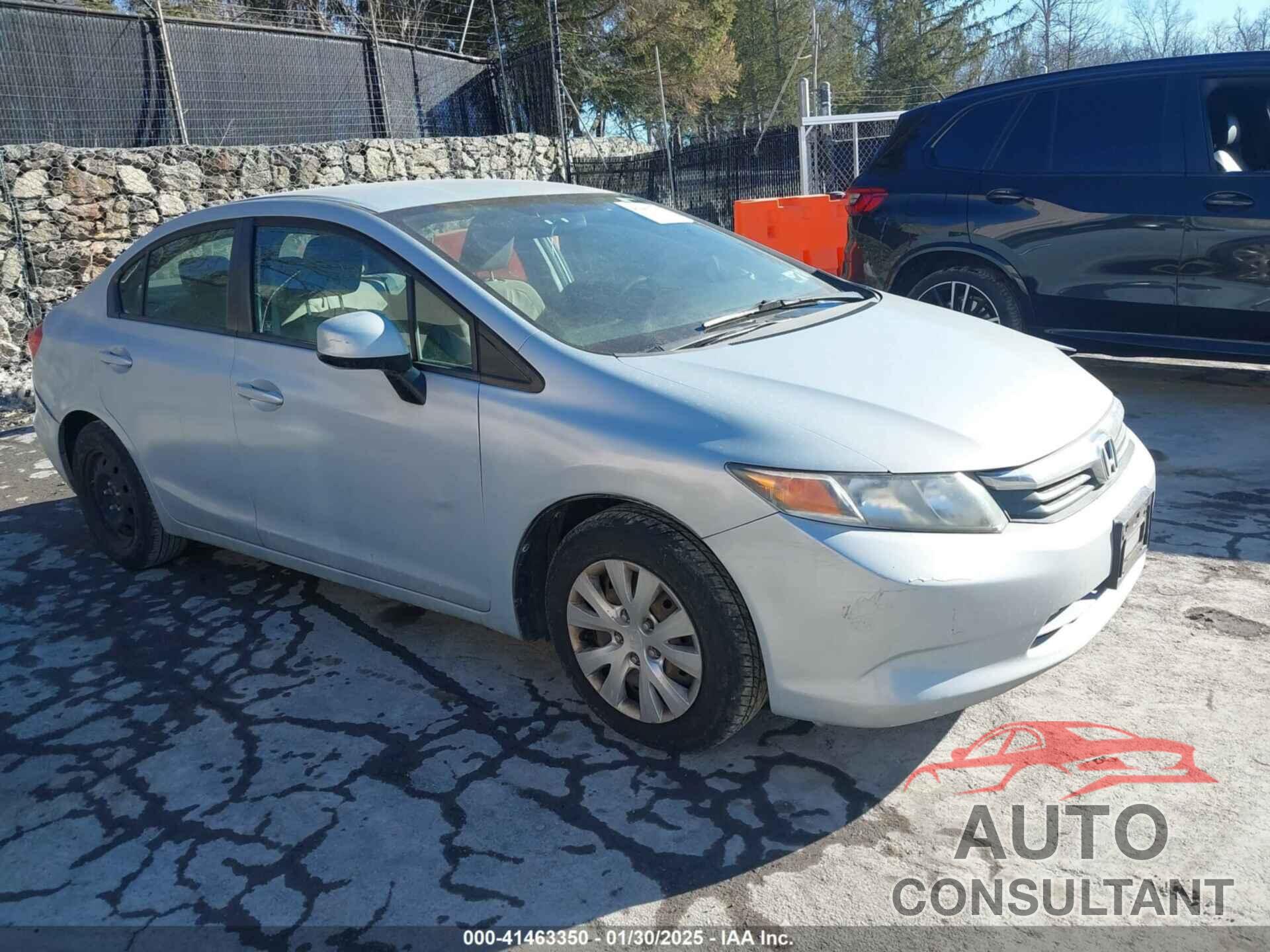 HONDA CIVIC 2012 - 19XFB2F51CE347173