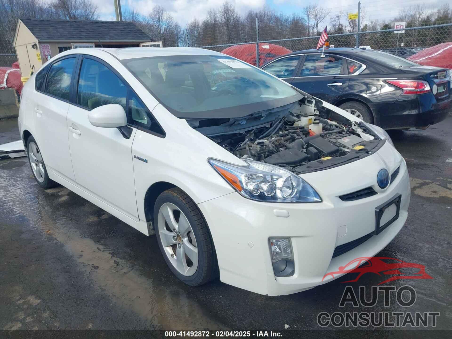 TOYOTA PRIUS 2010 - JTDKN3DUXA0209434