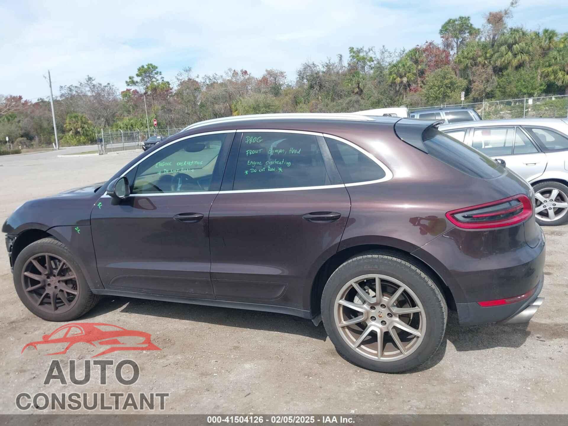 PORSCHE MACAN 2015 - WP1AB2A56FLB56442
