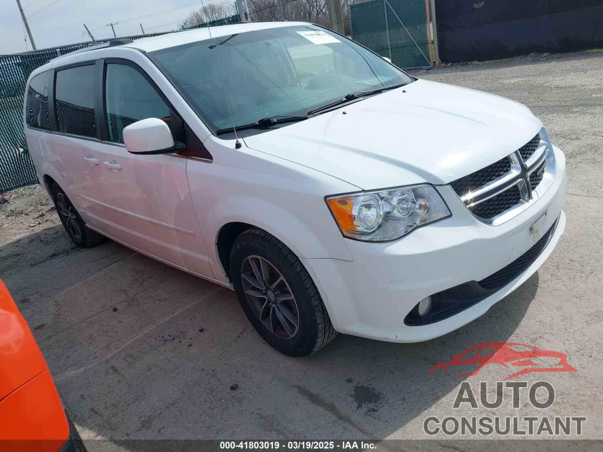 DODGE GRAND CARAVAN 2017 - 2C4RDGCG2HR773079