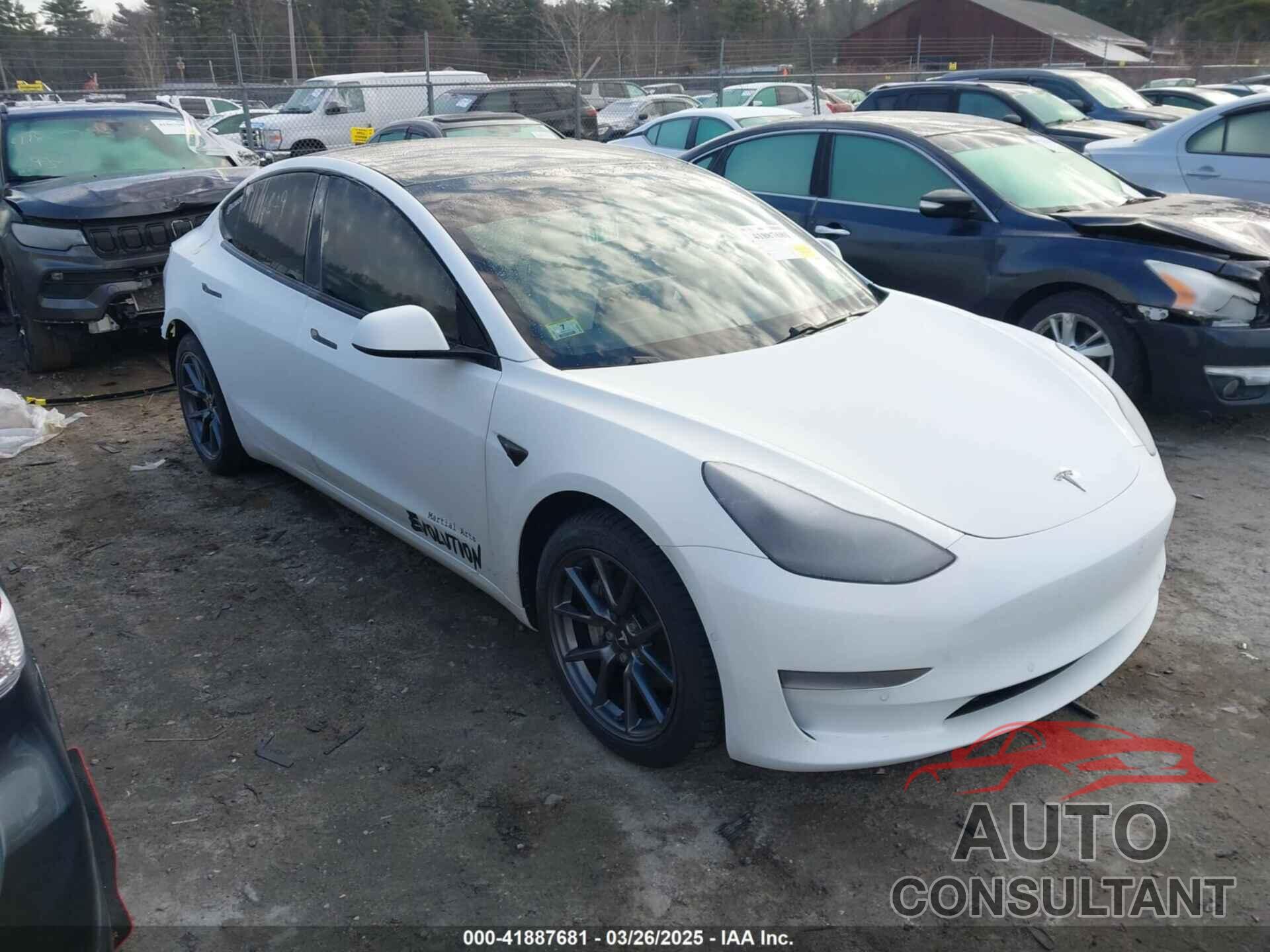 TESLA MODEL 3 2021 - 5YJ3E1EBXMF020035