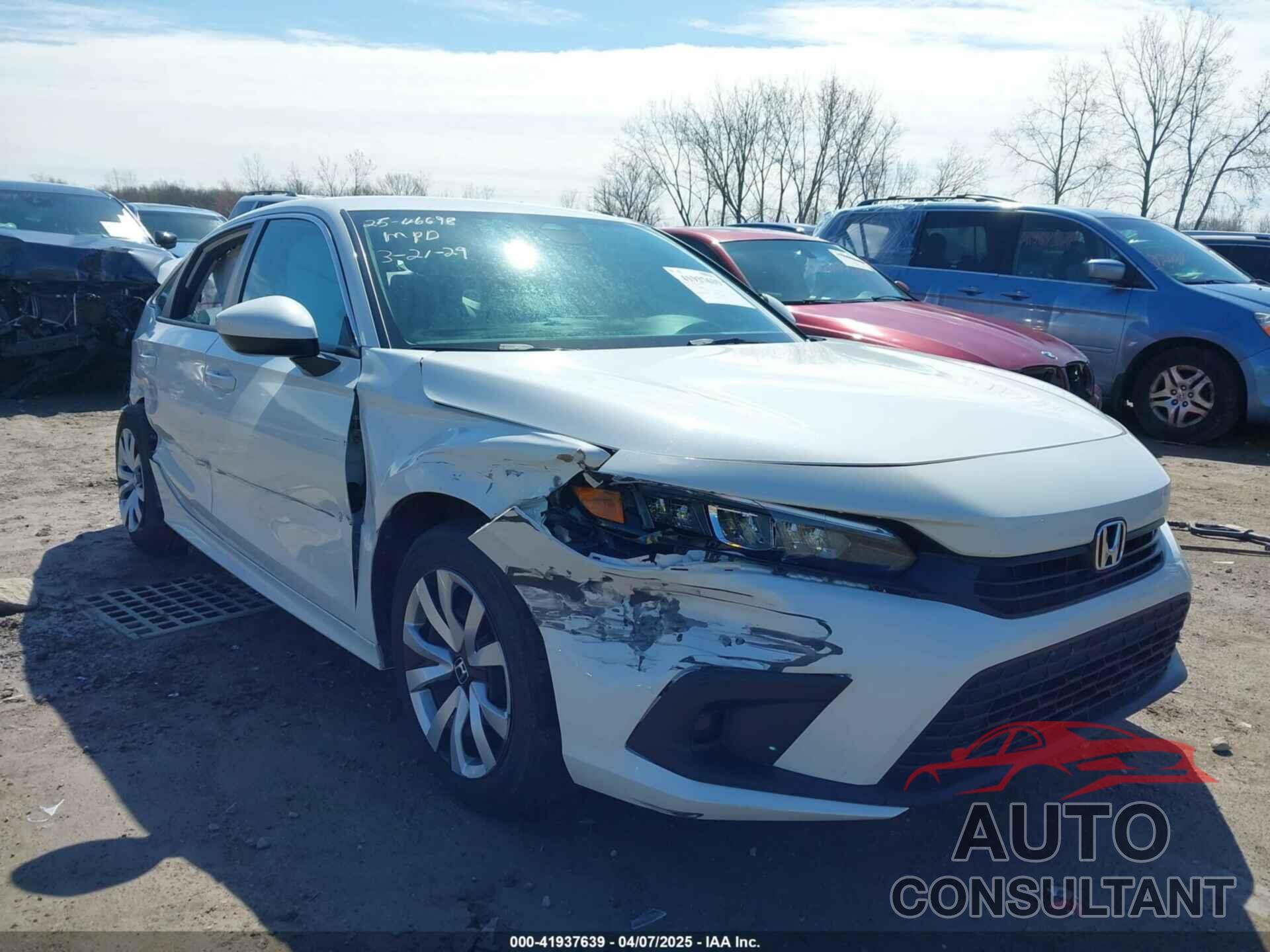 HONDA CIVIC 2023 - 2HGFE2F22PH553062