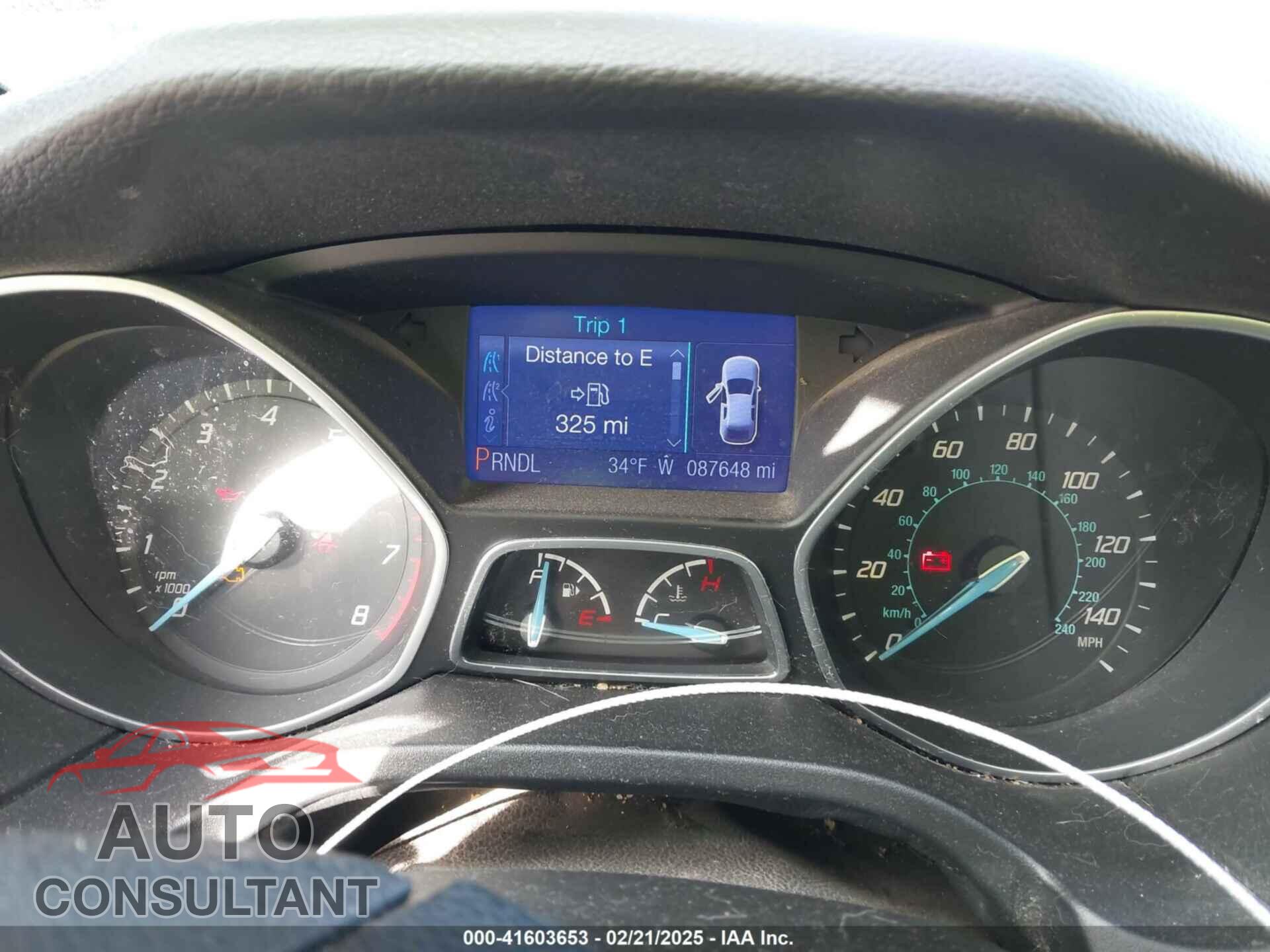FORD FOCUS 2013 - 1FADP3F20DL198807