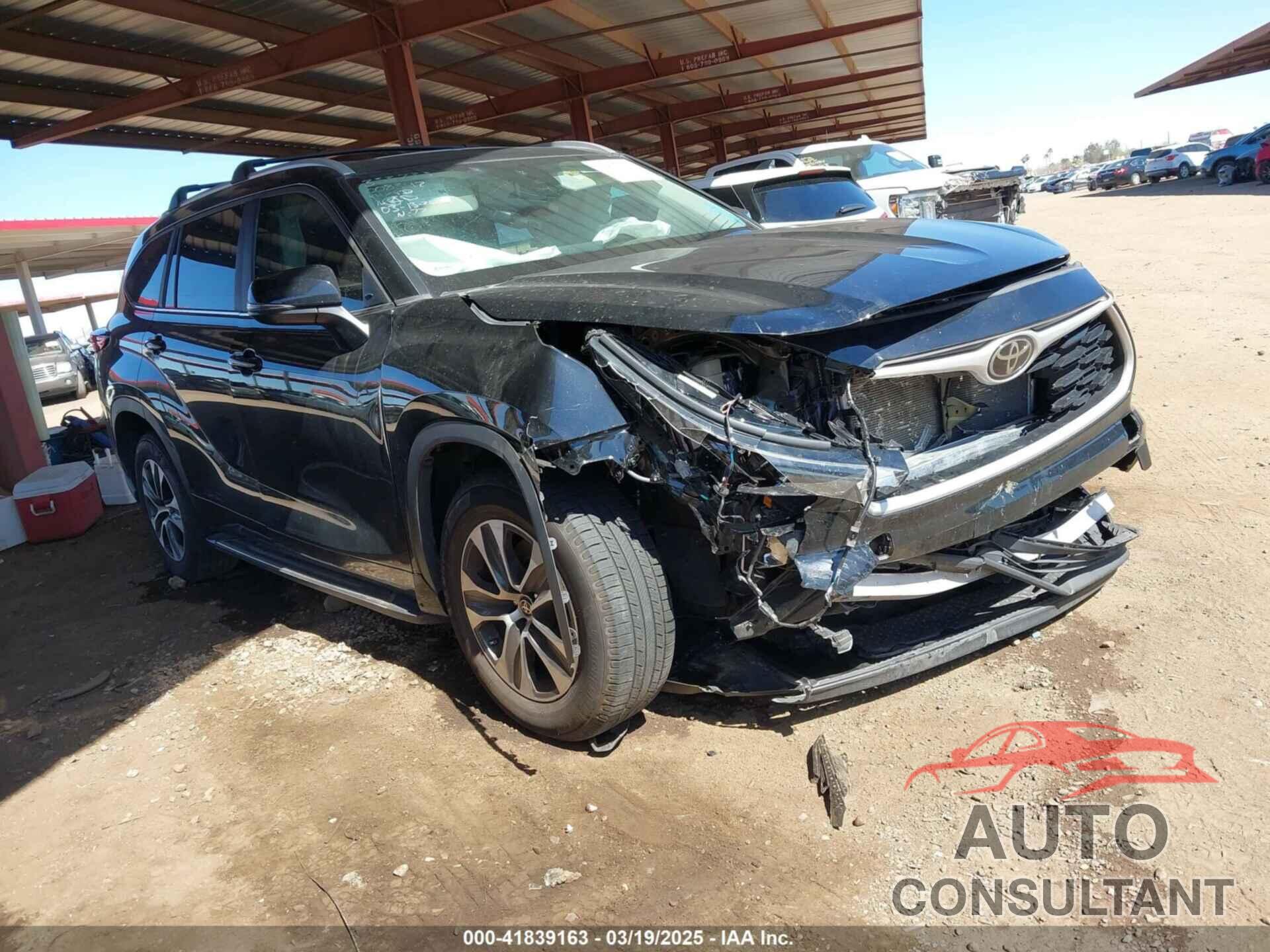 TOYOTA HIGHLANDER 2023 - 5TDKDRAH4PS008342