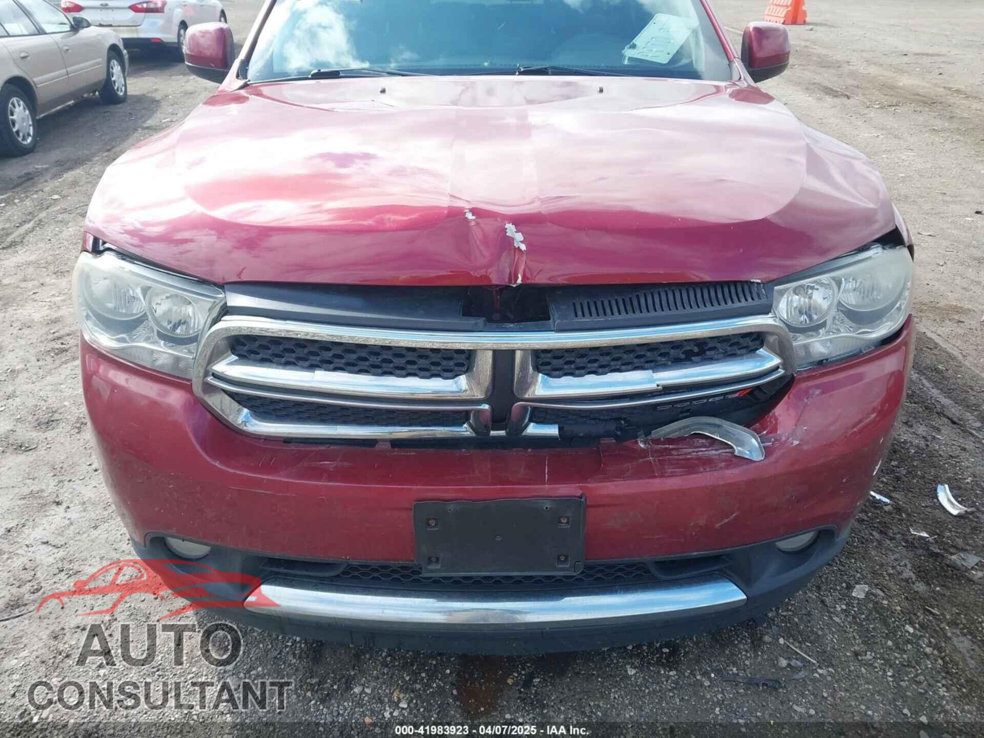 DODGE DURANGO 2013 - 1C4RDJAG4DC682785