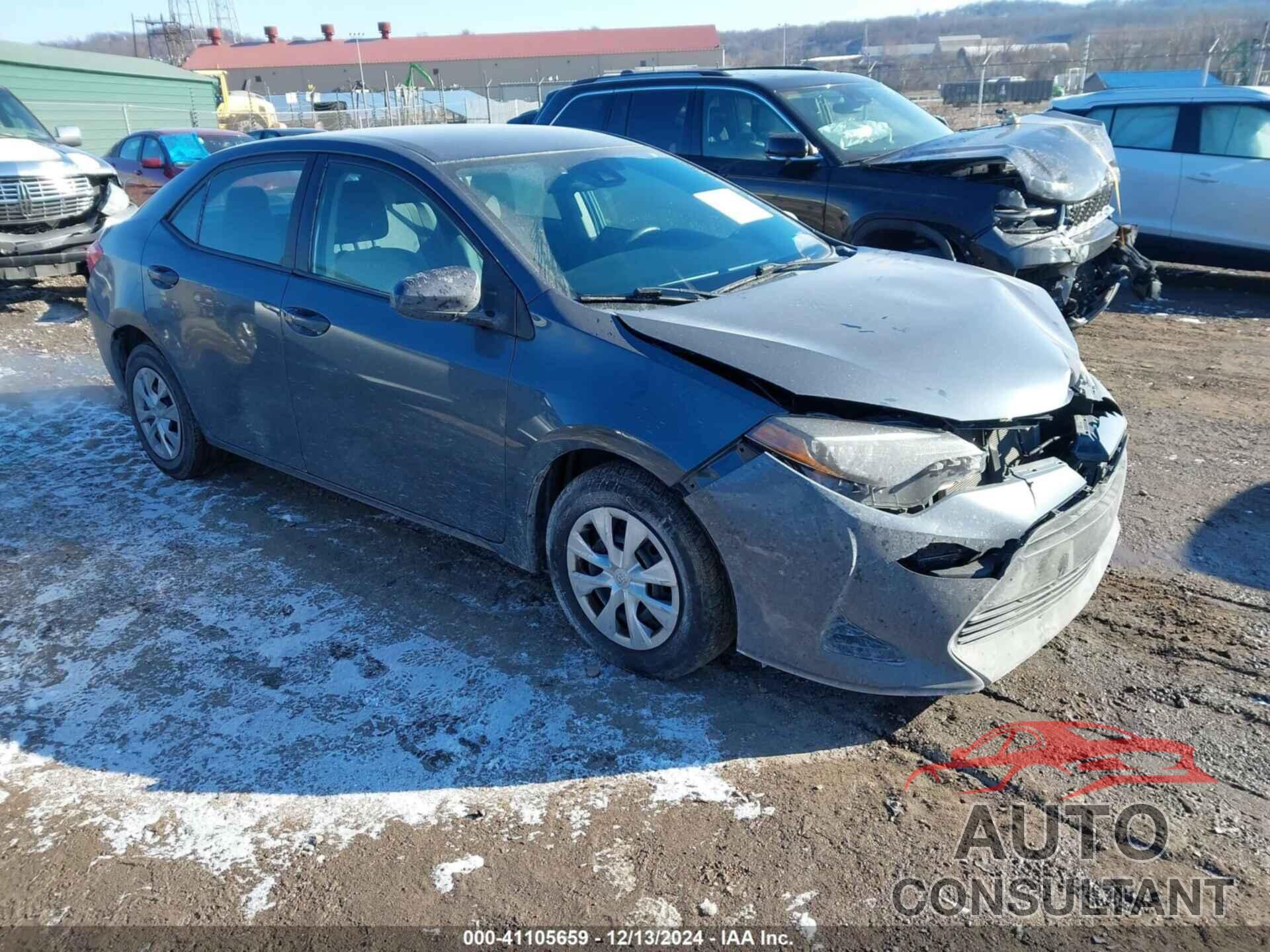 TOYOTA COROLLA 2017 - 2T1BURHEXHC937750